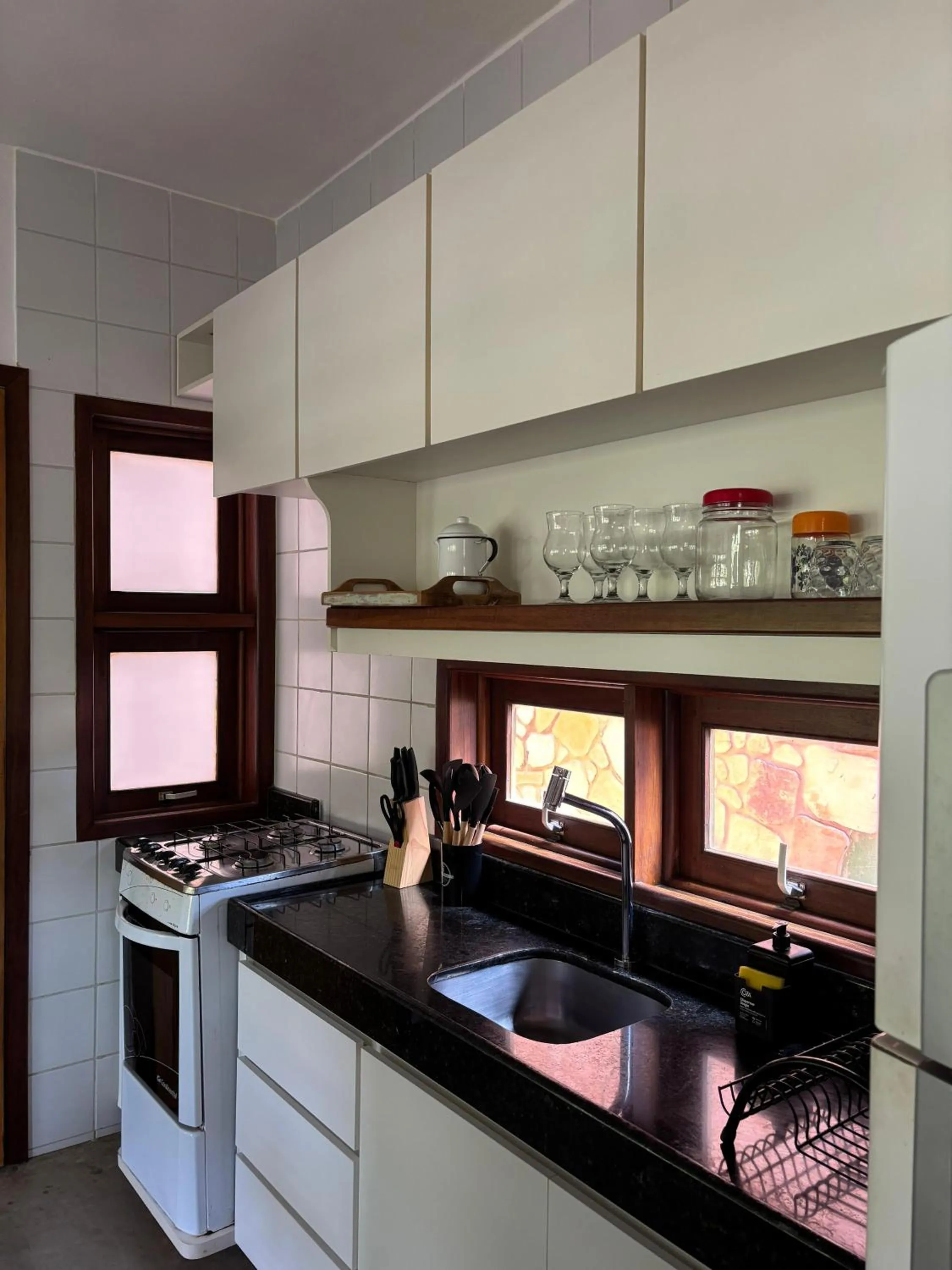 Kitchen or kitchenette in Naquela Jericoacoara