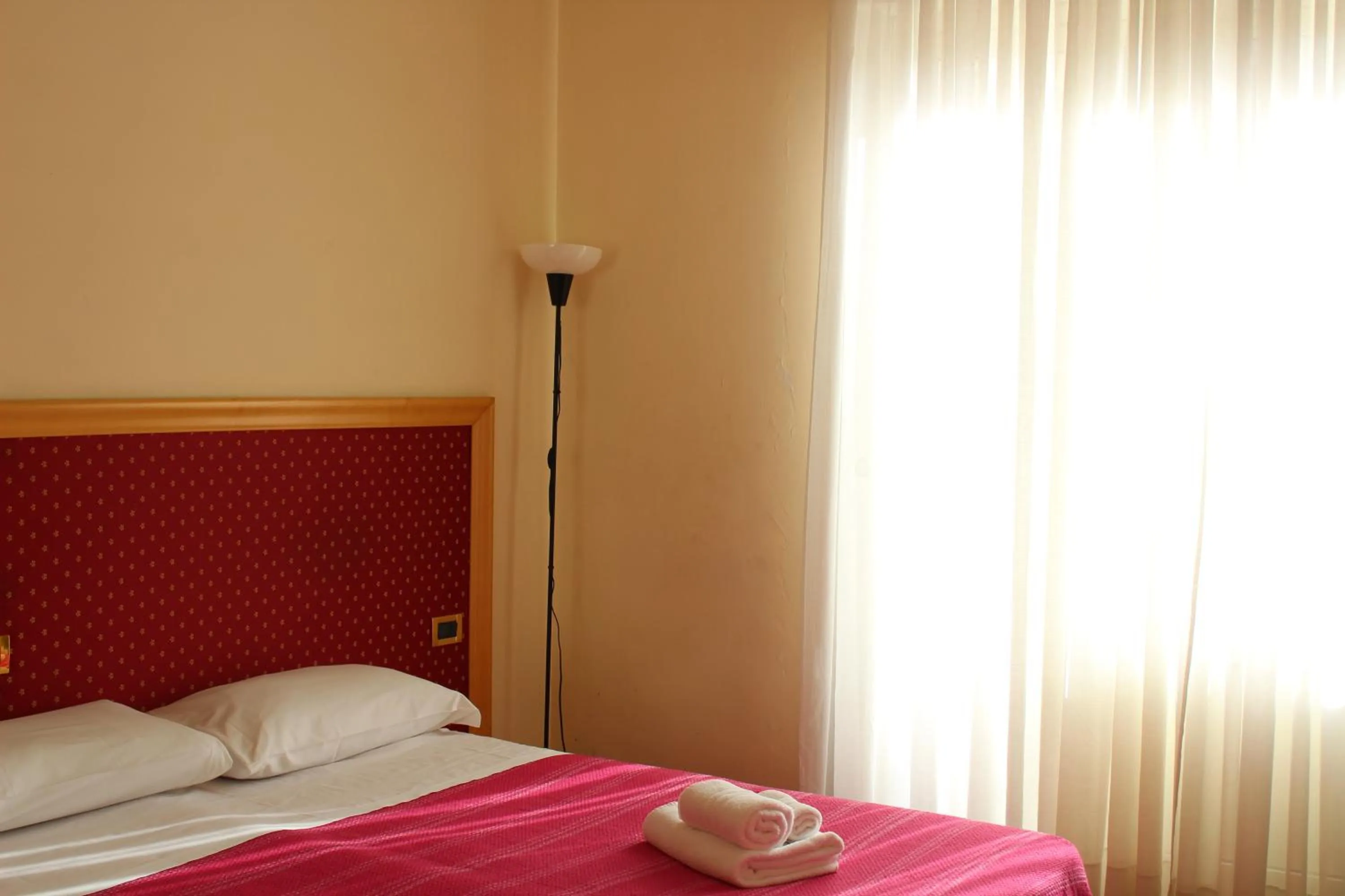 Bed in Hotel Palace Masoanri's