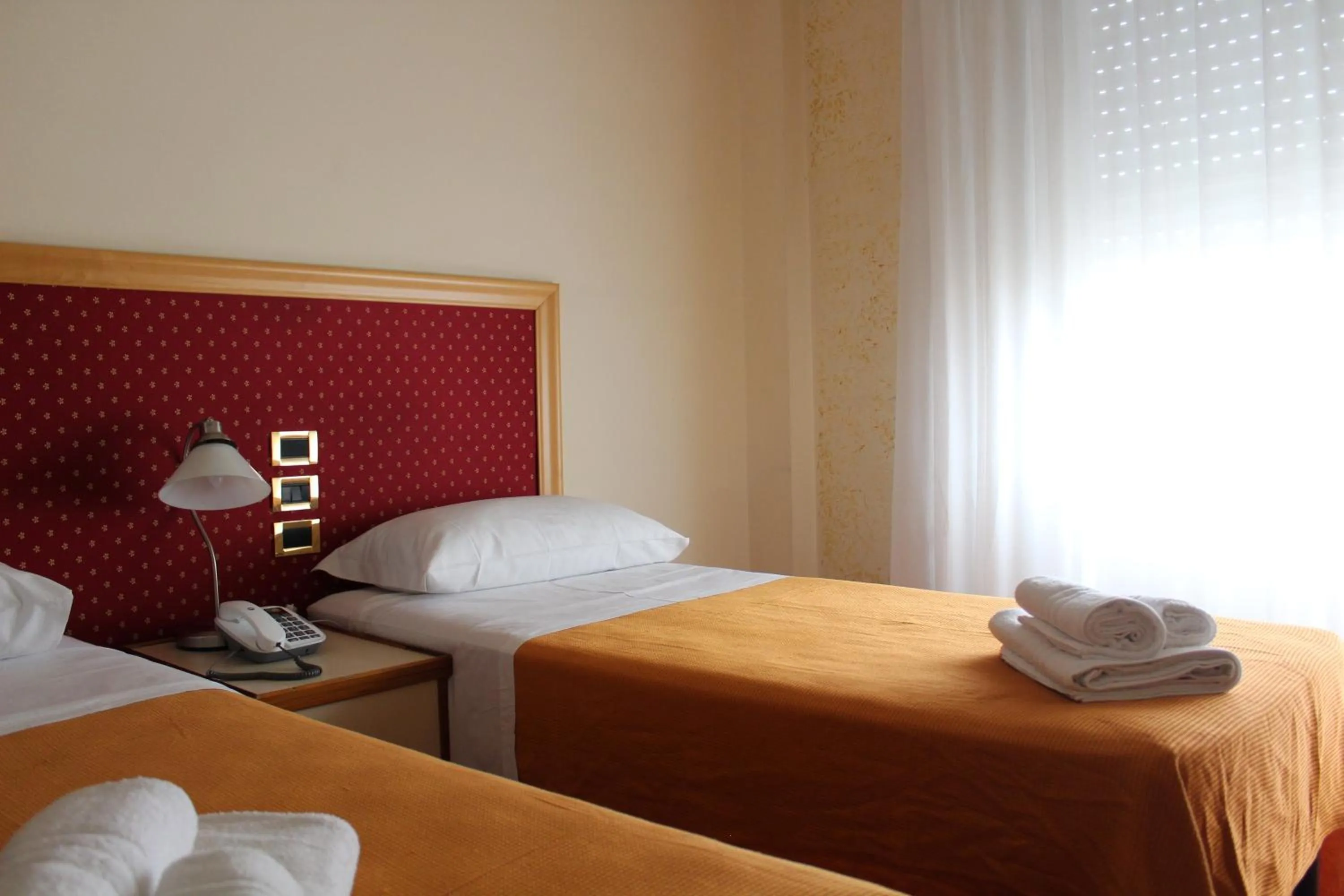 Bed in Hotel Palace Masoanri's