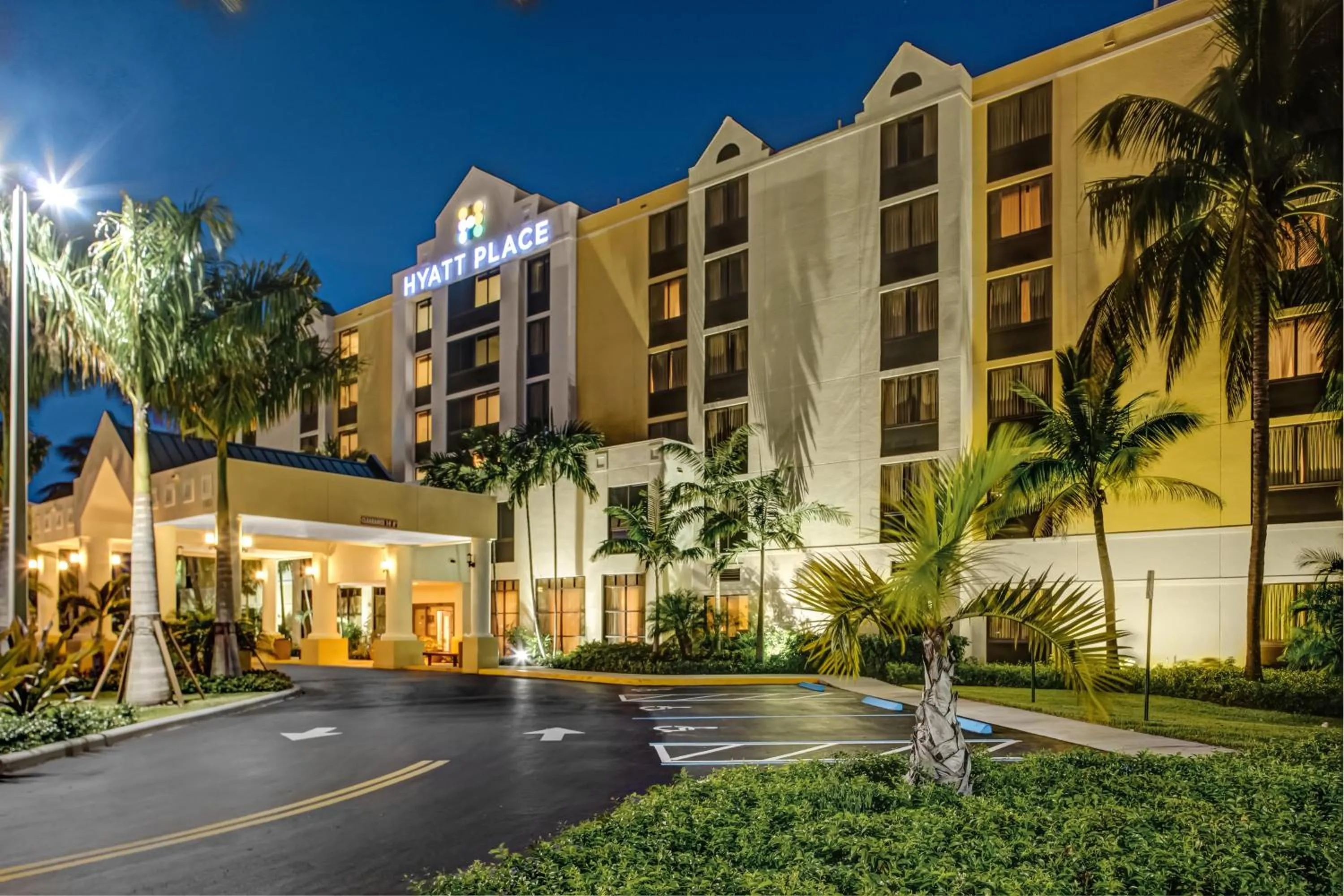 Property building in Hyatt Place Fort Lauderdale Cruise Port & Convention Center - Newly Renovated