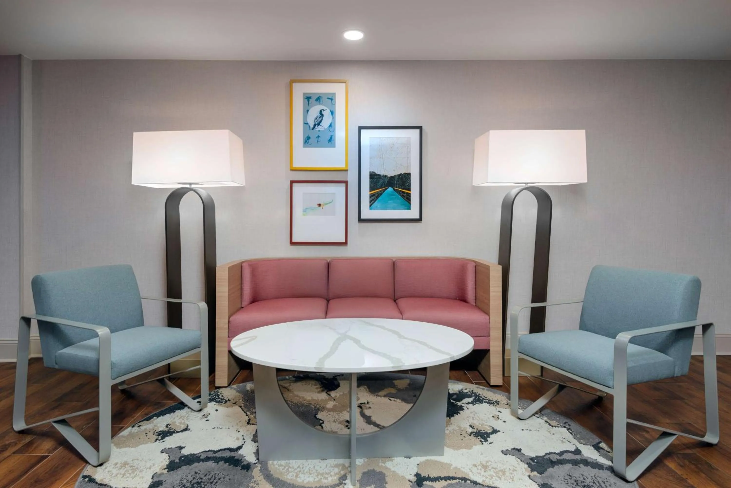 Lobby or reception in Homewood Suites by Hilton Bonita Springs, FL