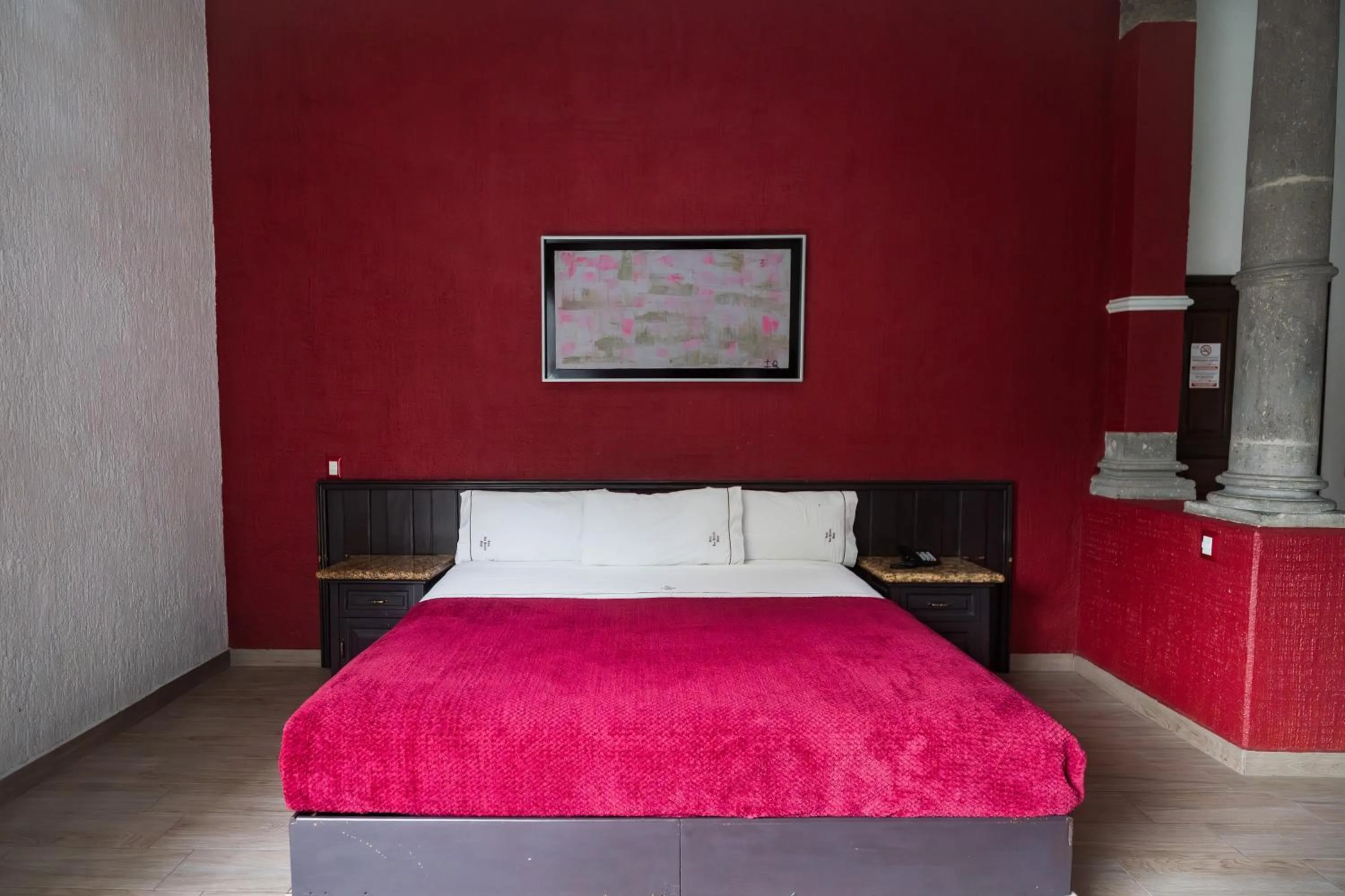 Bed in Hotel Don Quijote Plaza - Guadalajara Centro Historico