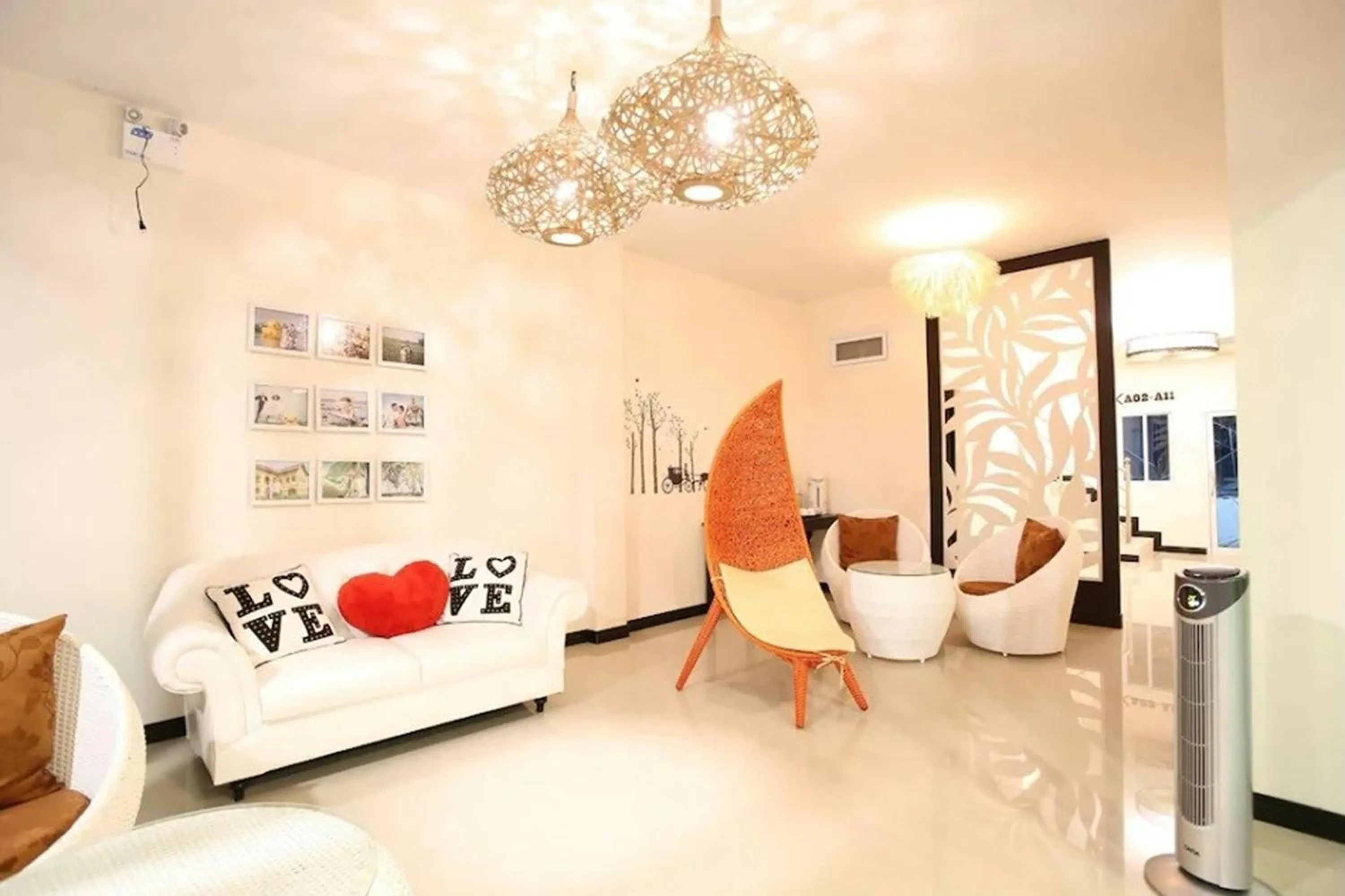 Seating area in Banjan Stay