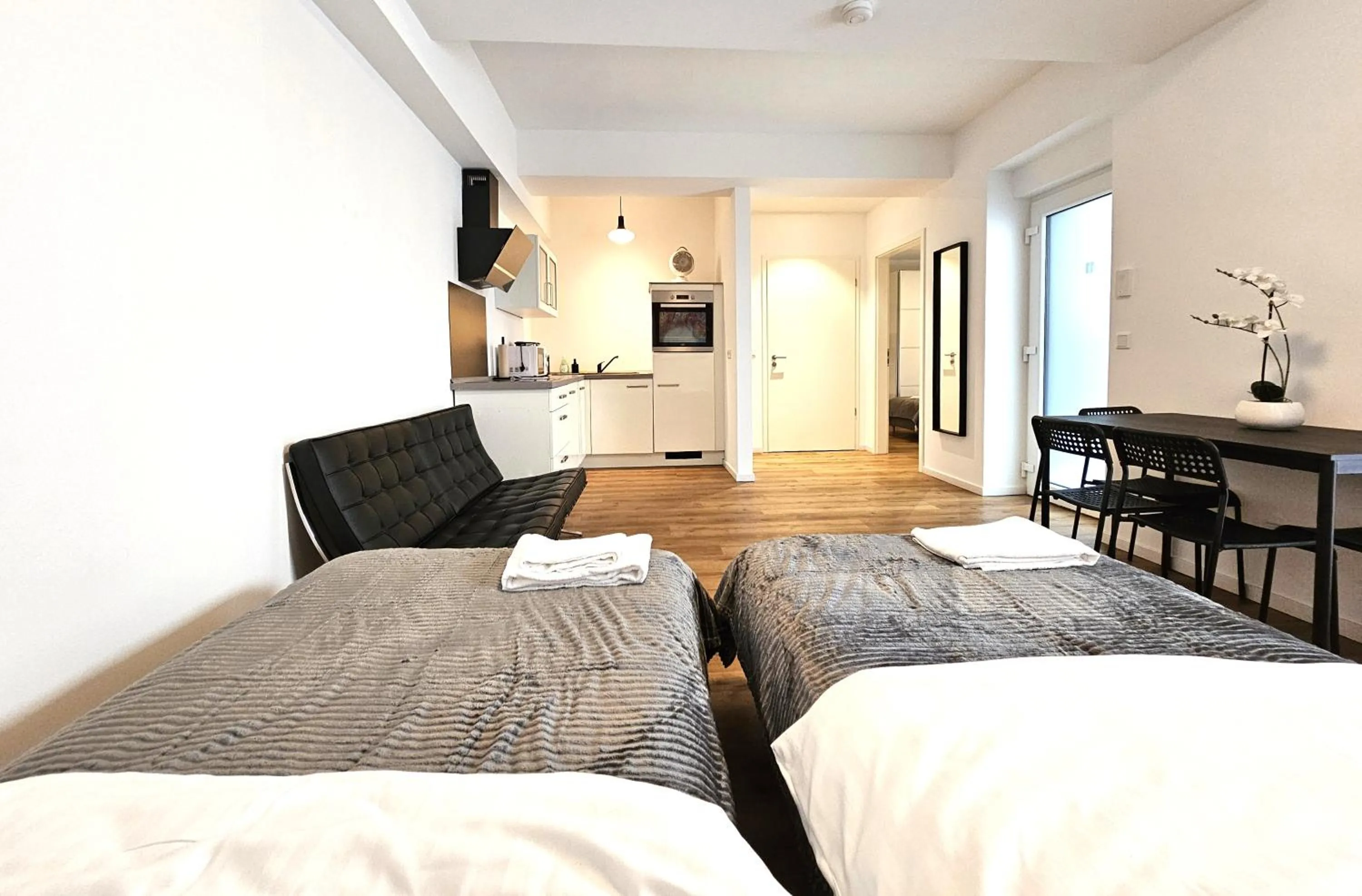 Bed in Old Town Apartments