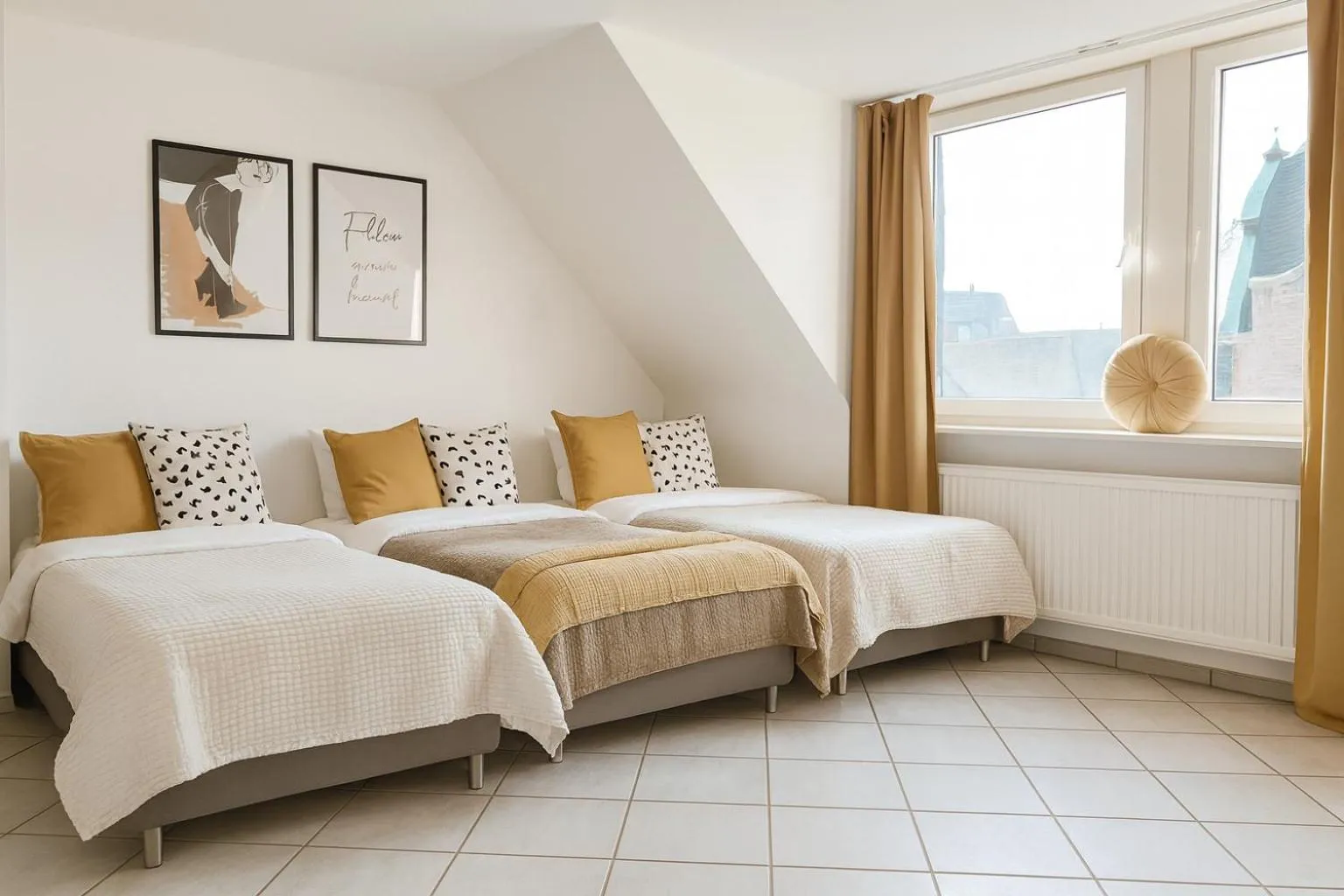 Bed in Old Town Apartments