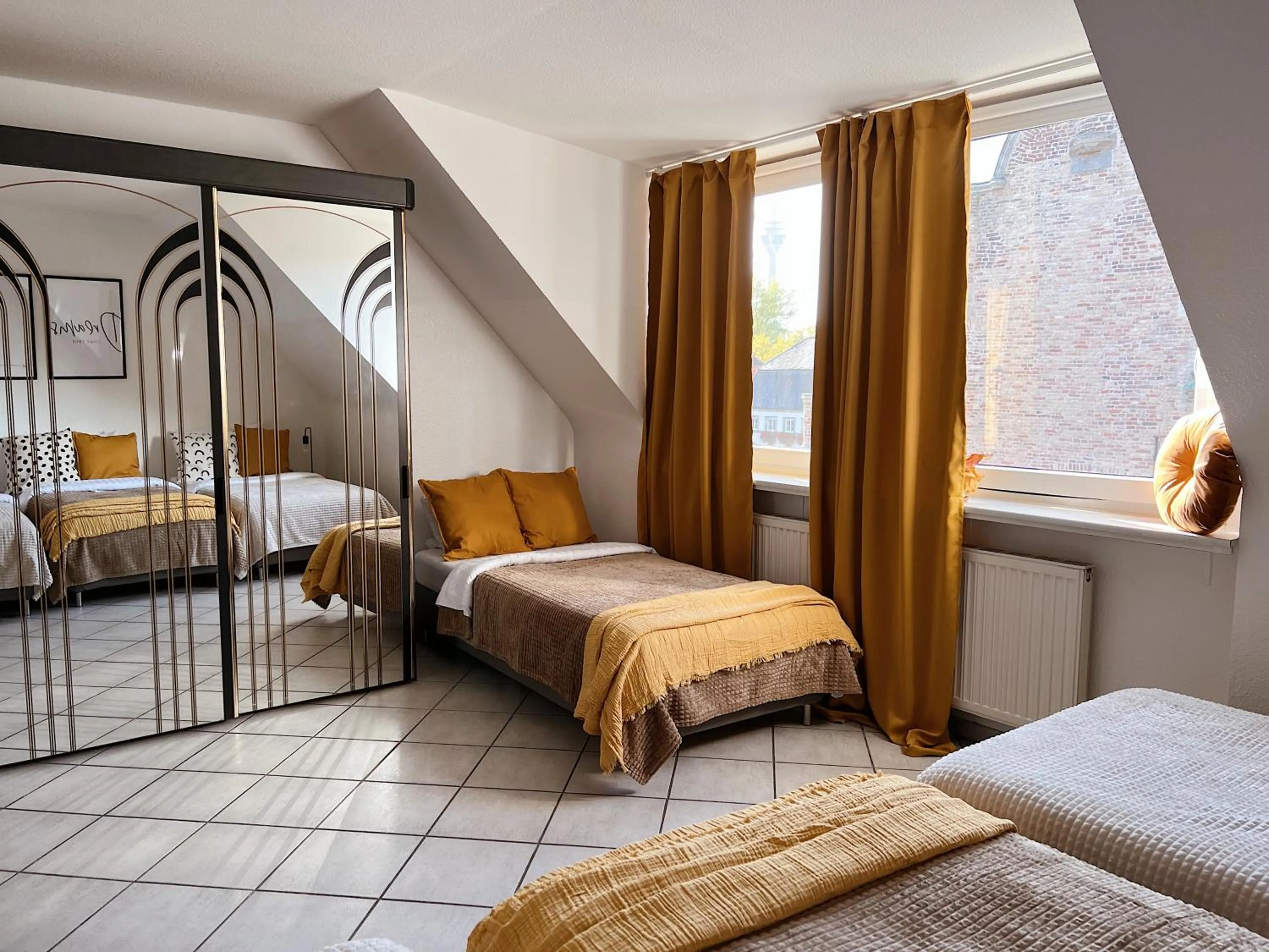 Bed in Old Town Apartments