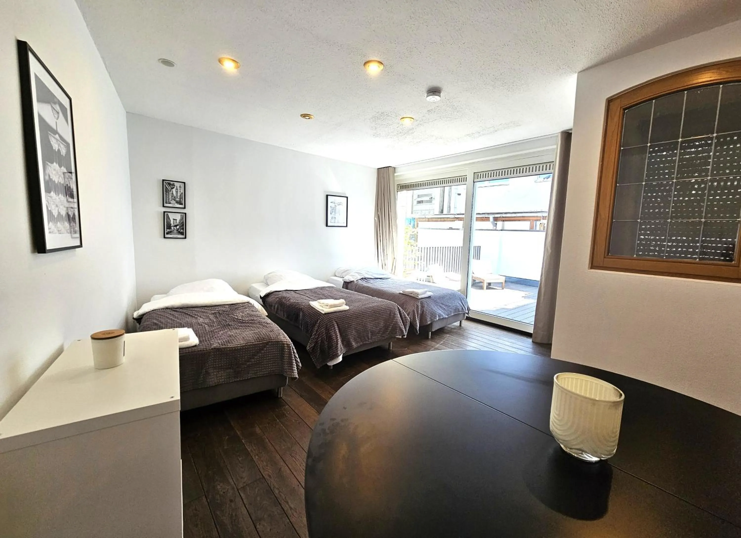 Bed in Old Town Apartments