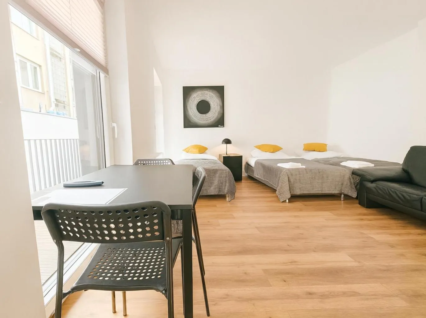 Bed in Old Town Apartments