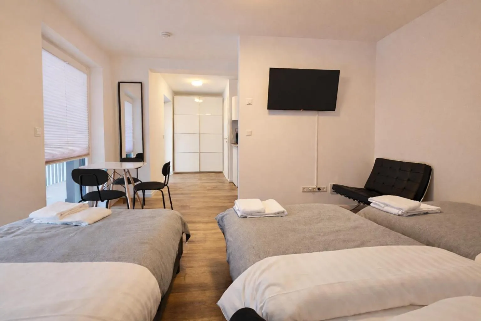 Bed in Old Town Apartments