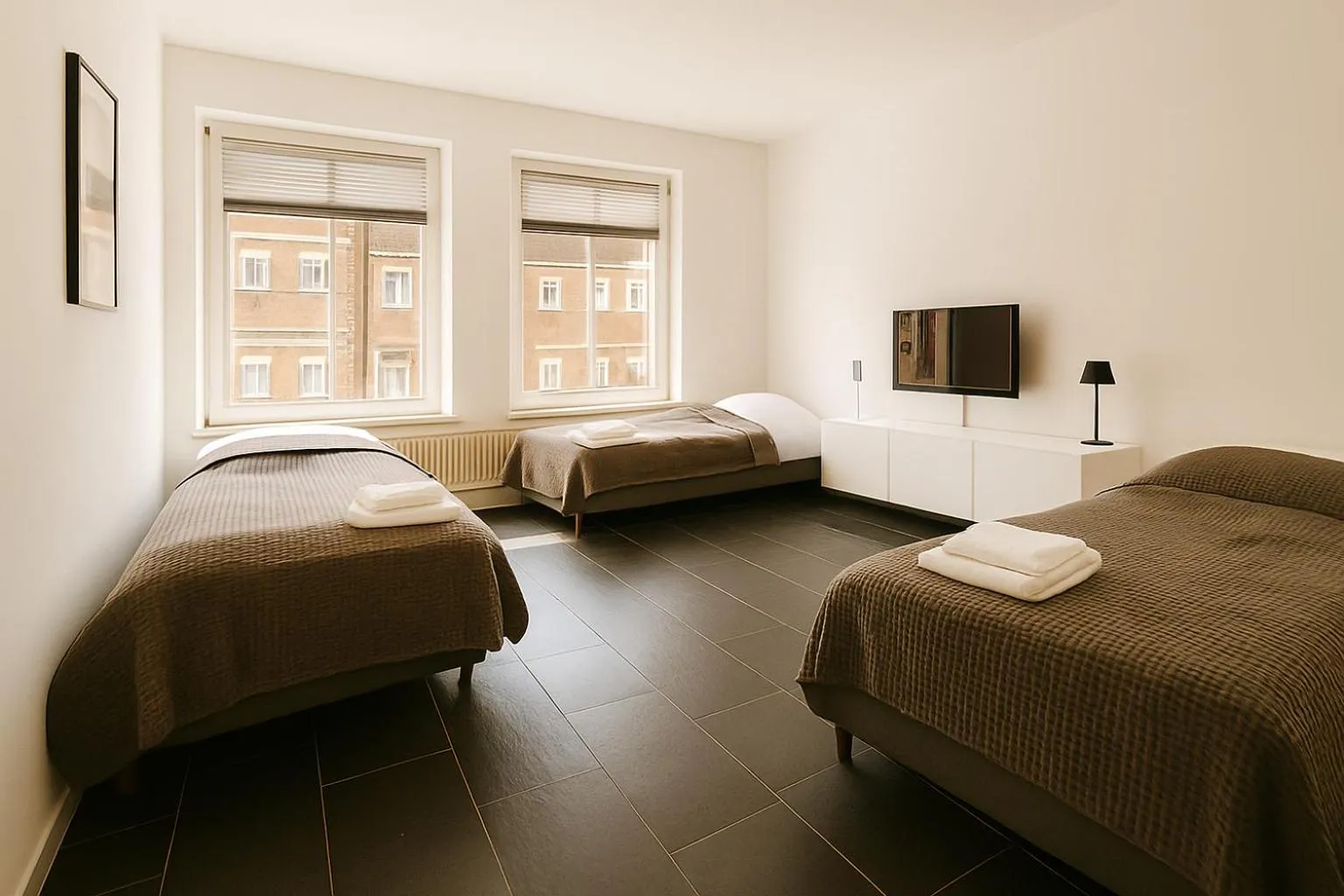 Bed in Old Town Apartments