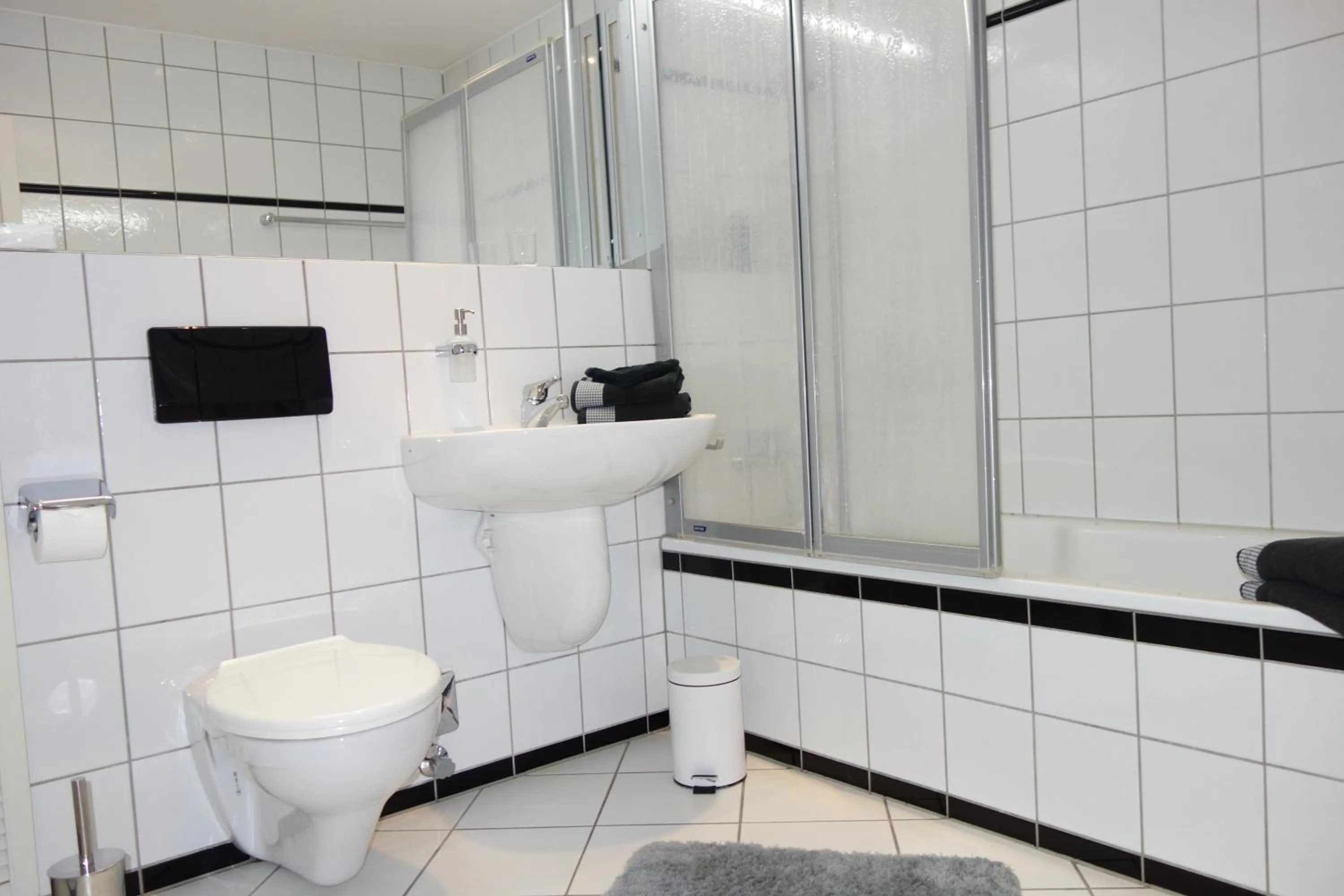 Toilet in Old Town Apartments