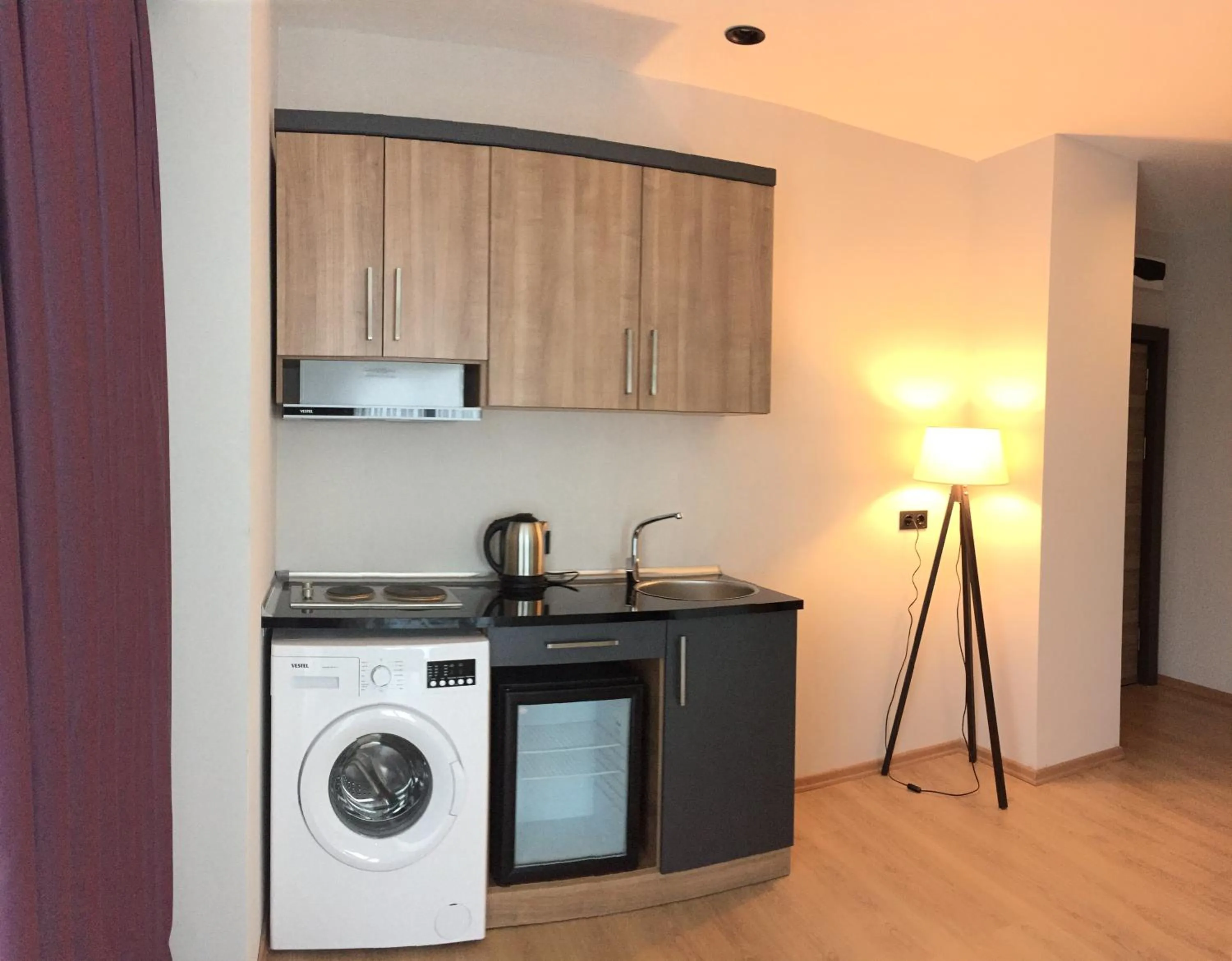Kitchen or kitchenette in Euphoria Apartments