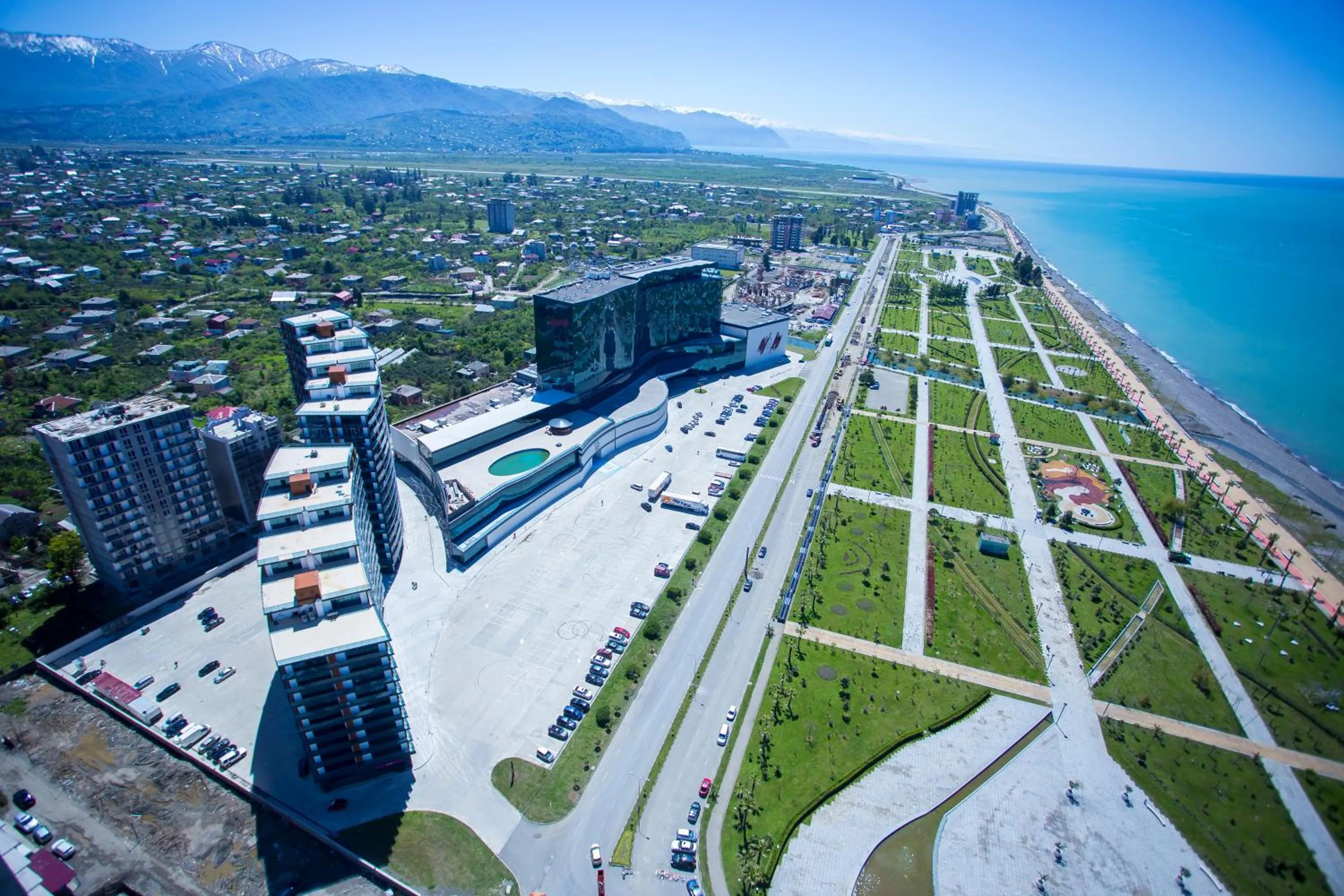 Bird's eye view in Euphoria Apartments