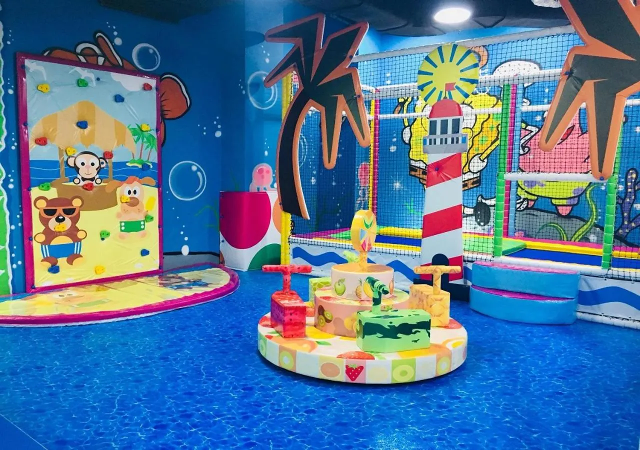 Children play ground in Euphoria Apartments