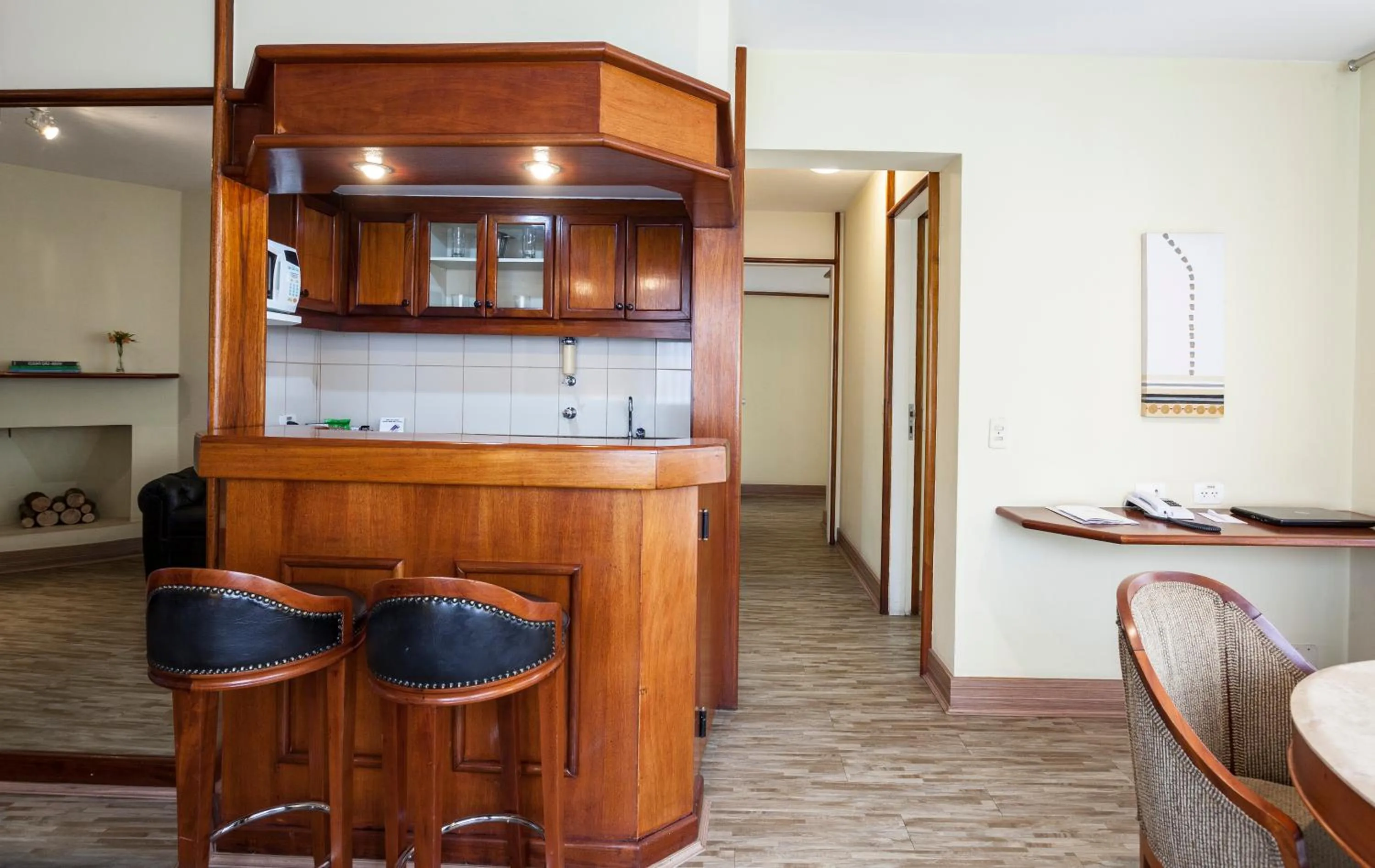 Kitchen or kitchenette in La Residence Itaim