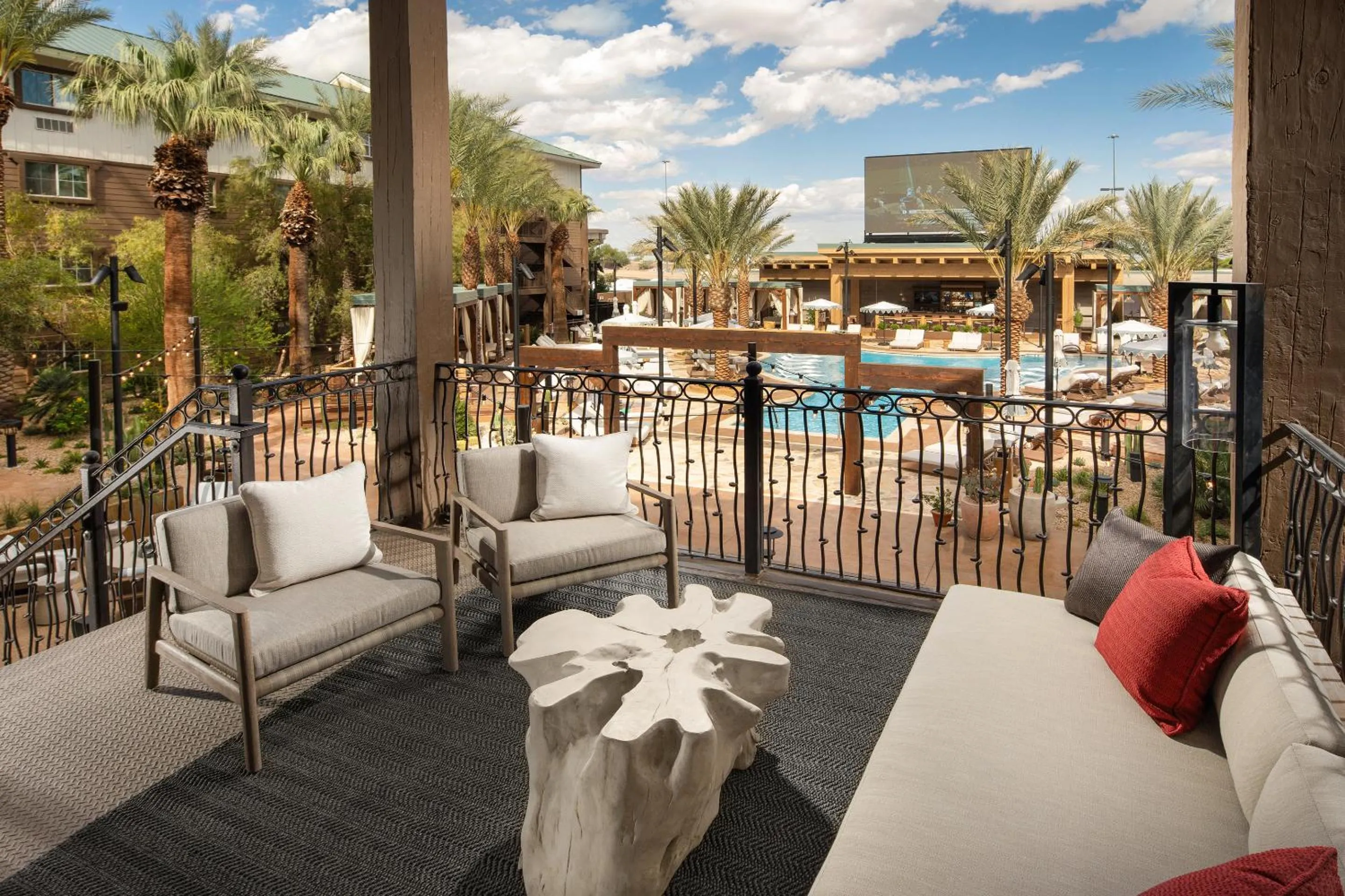 Patio in Silverton Casino Lodge