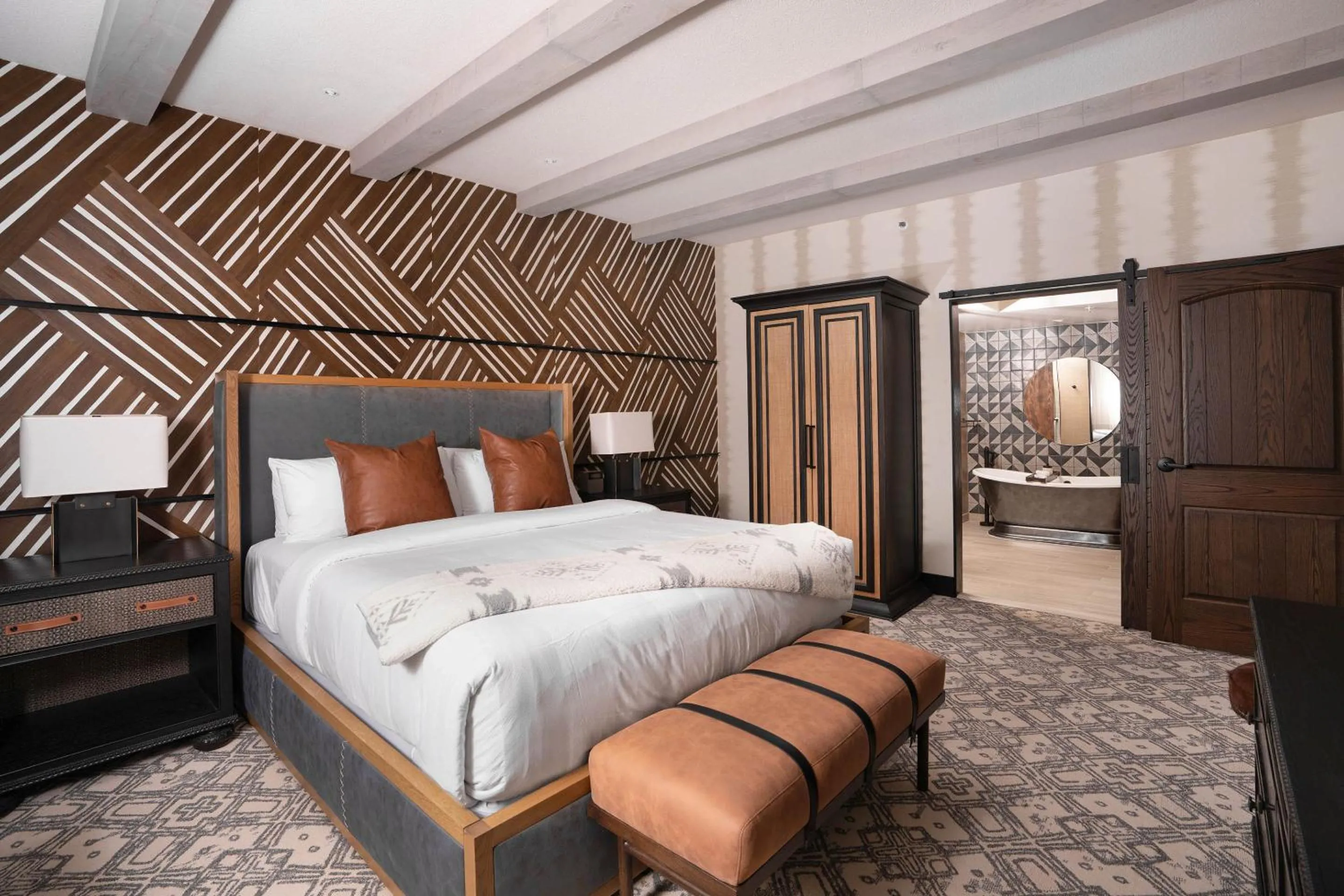 Bed in Silverton Casino Lodge