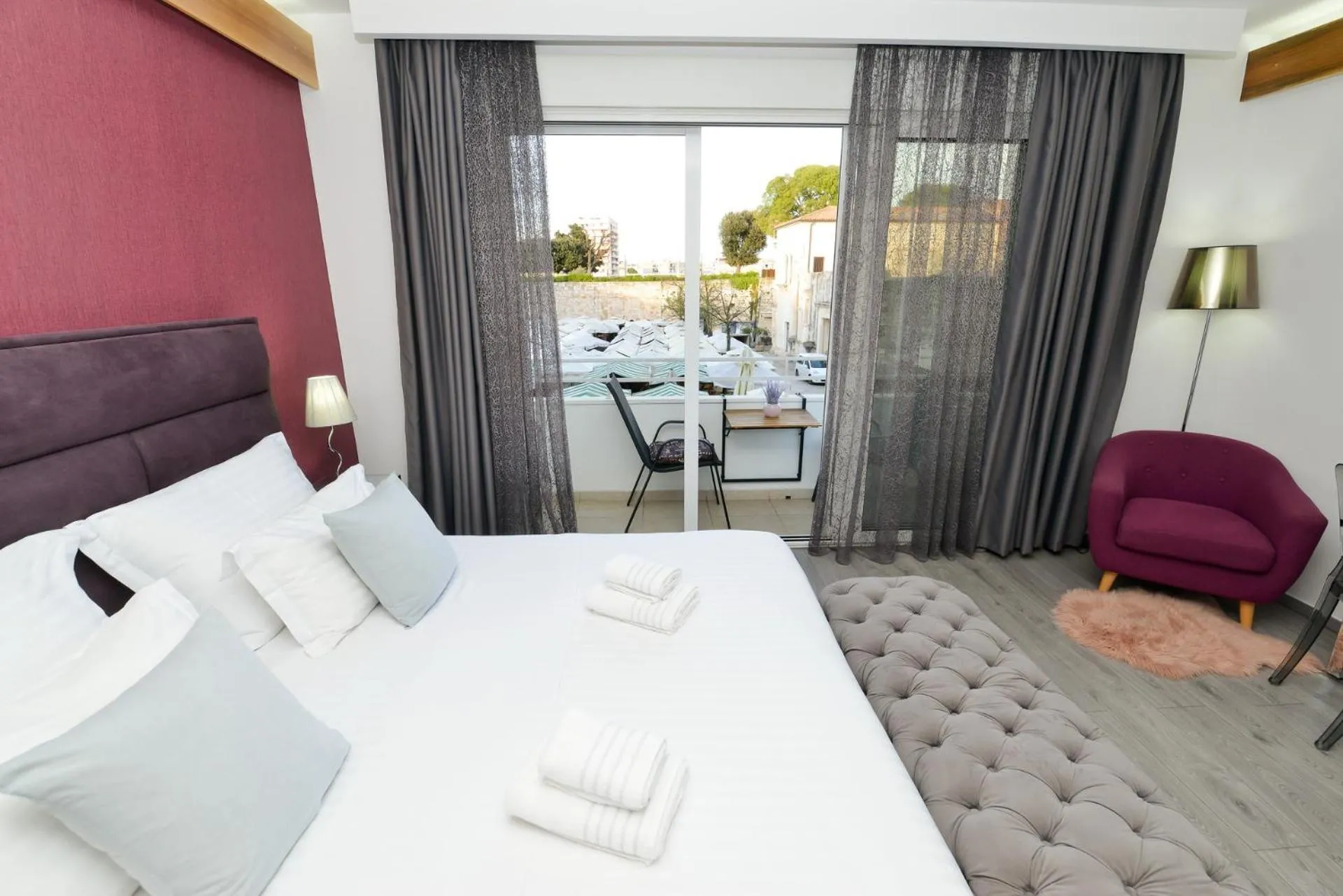 Bed in PIAZZA ROOMS Zadar