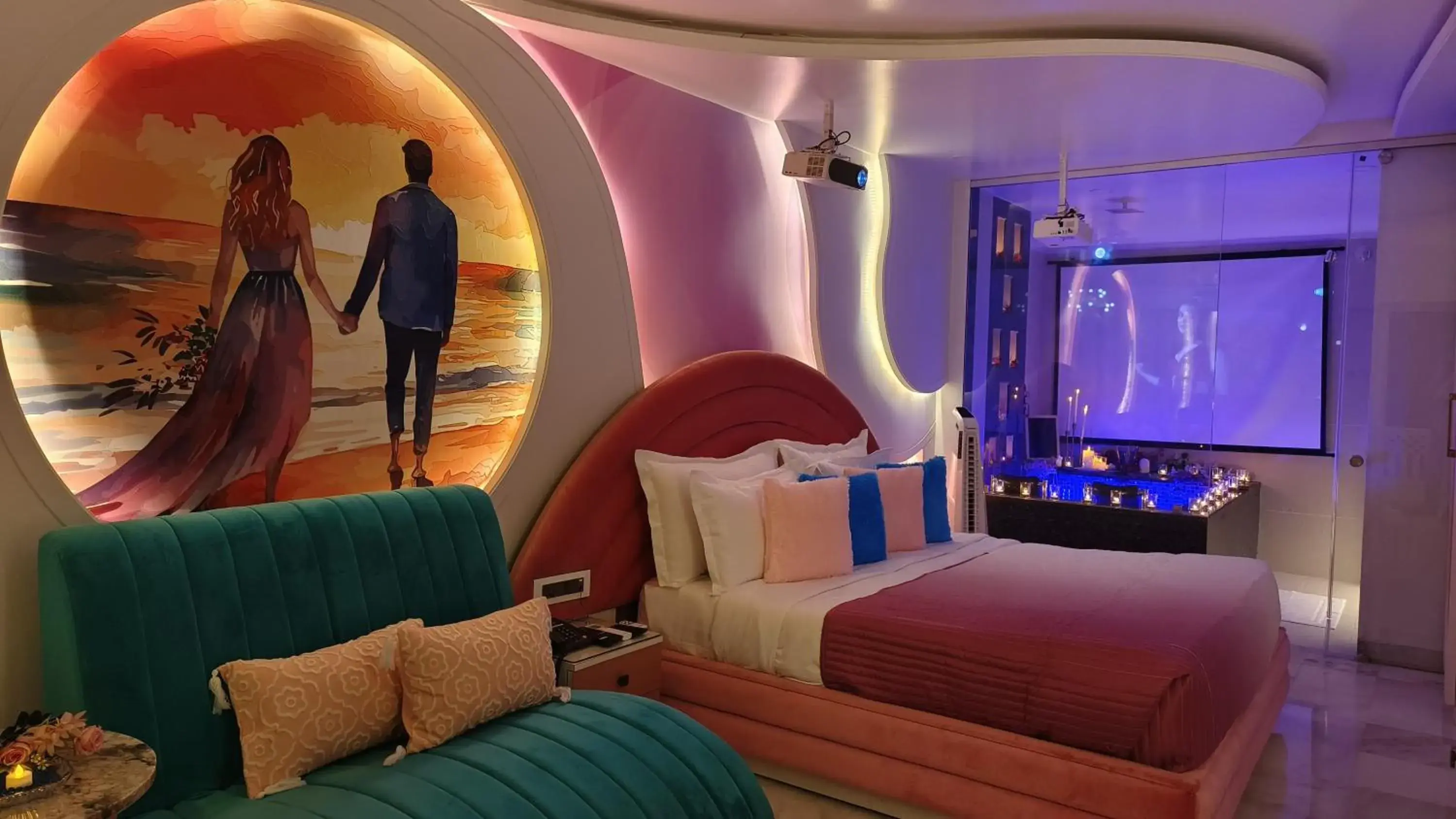 Plunge Pool Suite with Movie Screening: Enjoy 10% off on F&B, 10% off on Spa, Complimentary Hi-Tea,Welcome Drink on arrival and Signature Activities & Experiences in Sarang Palace - A Luxury Boutique Hotel Plunge Pool Suite with Movie Screening: Enjoy 10% off on F&B, 10% off on Spa, Complimentary Hi-Tea,Welcome Drink on arrival and Signature Activities & Experiences in Sarang Palace - A Luxury Boutique Hotel