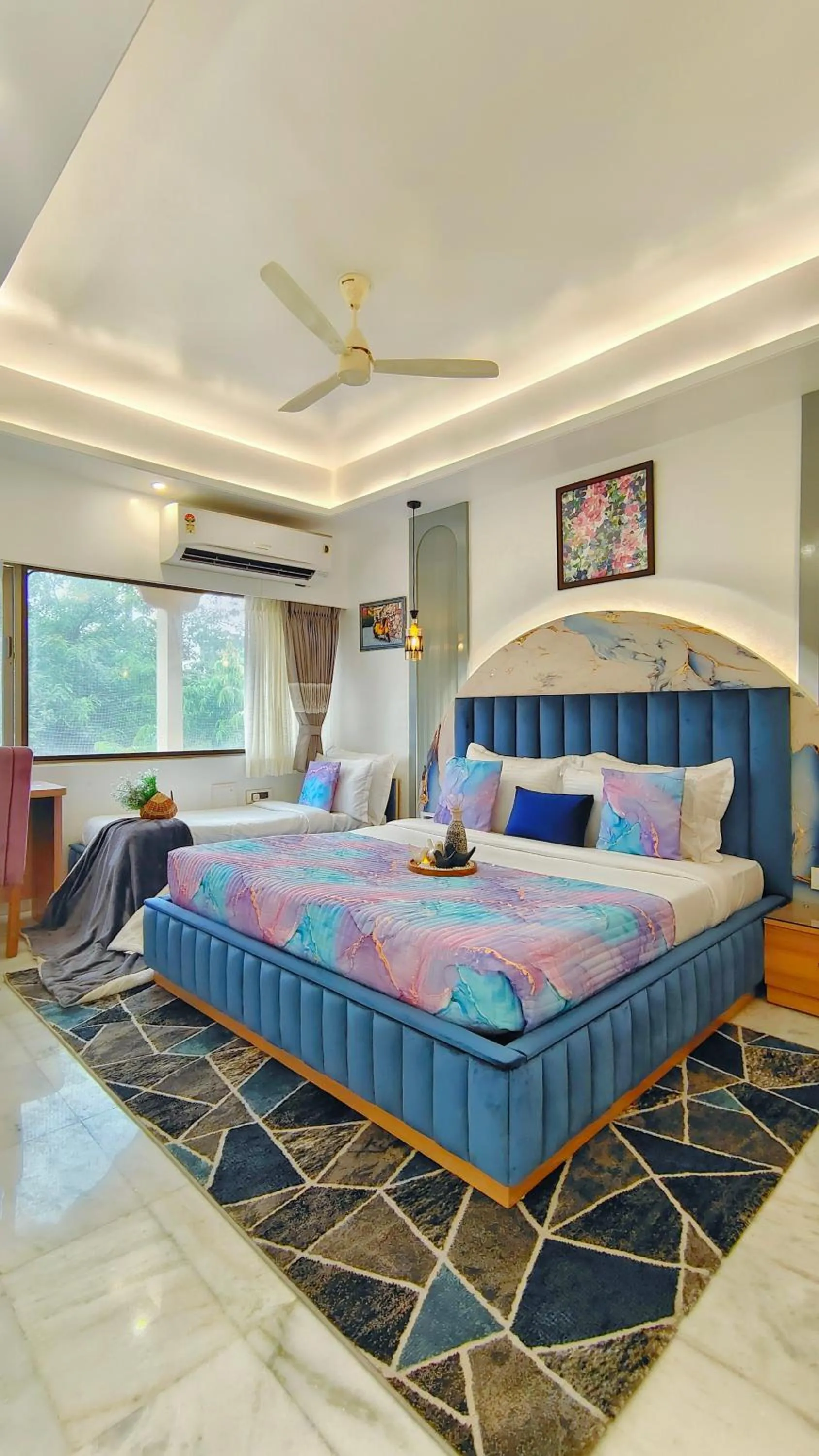 Bedroom, Bed in Sarang Palace - A Luxury Boutique Hotel
