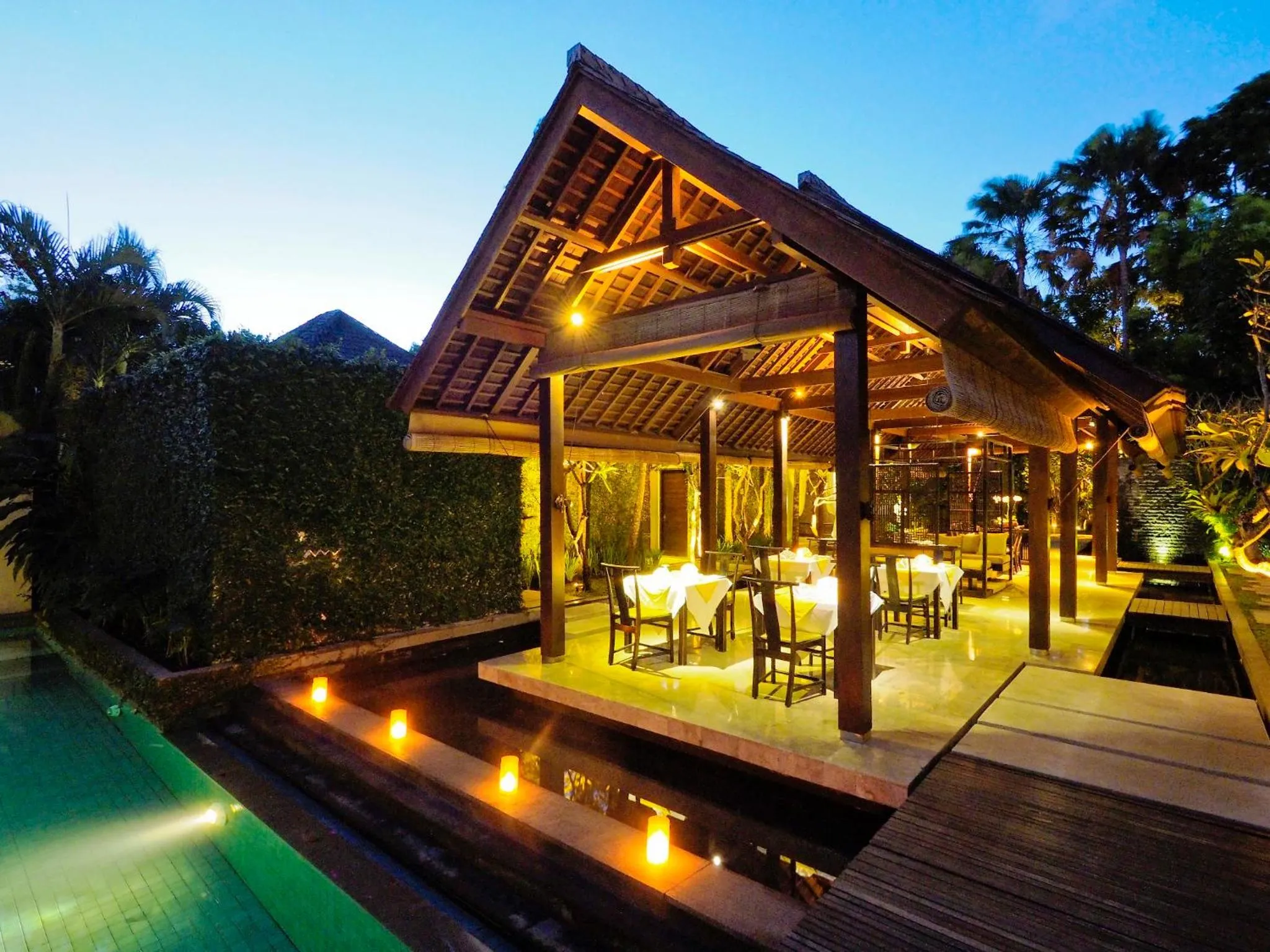 Restaurant/places to eat in The Amala Boutique Retreat