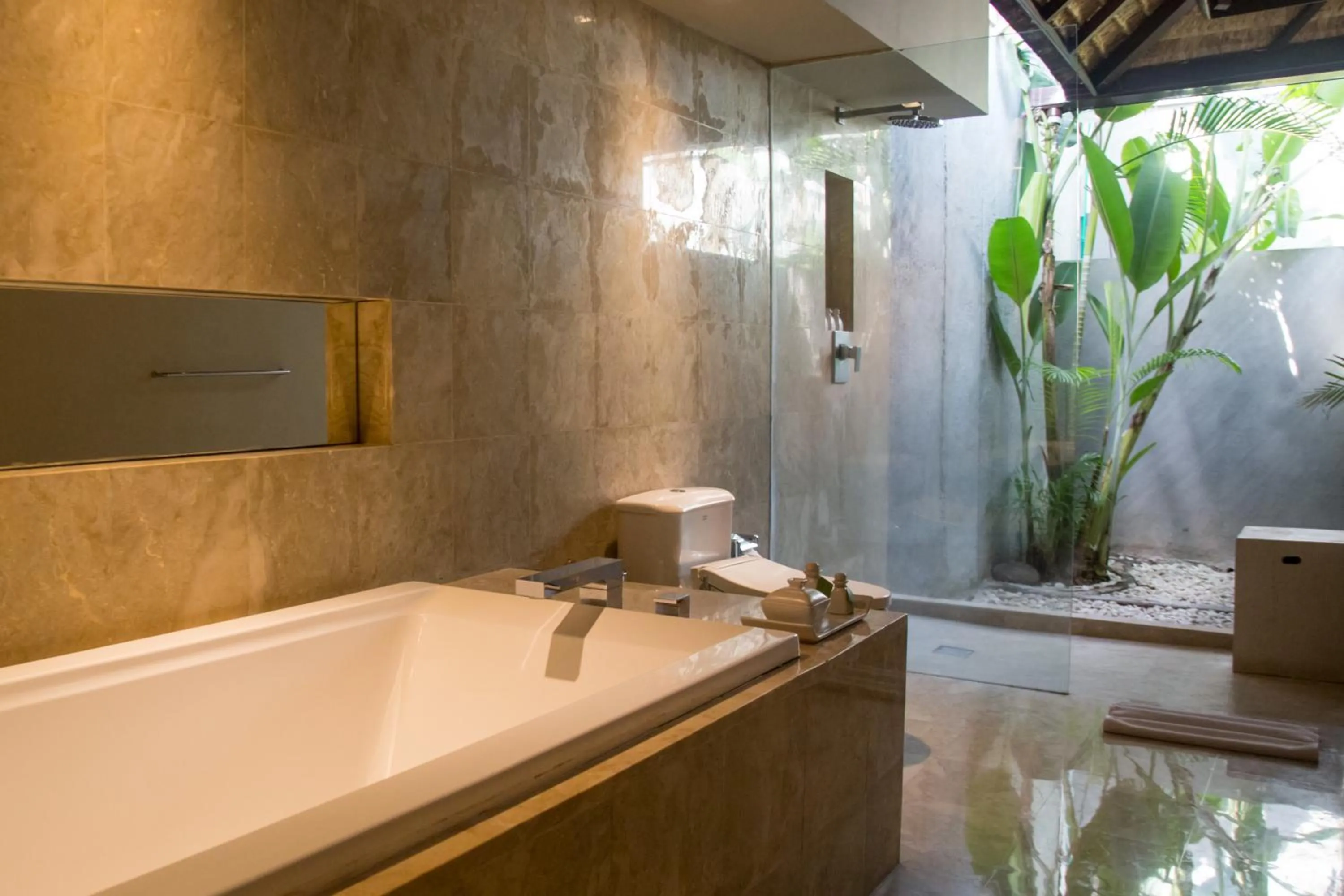 Bathroom in The Amala Boutique Retreat