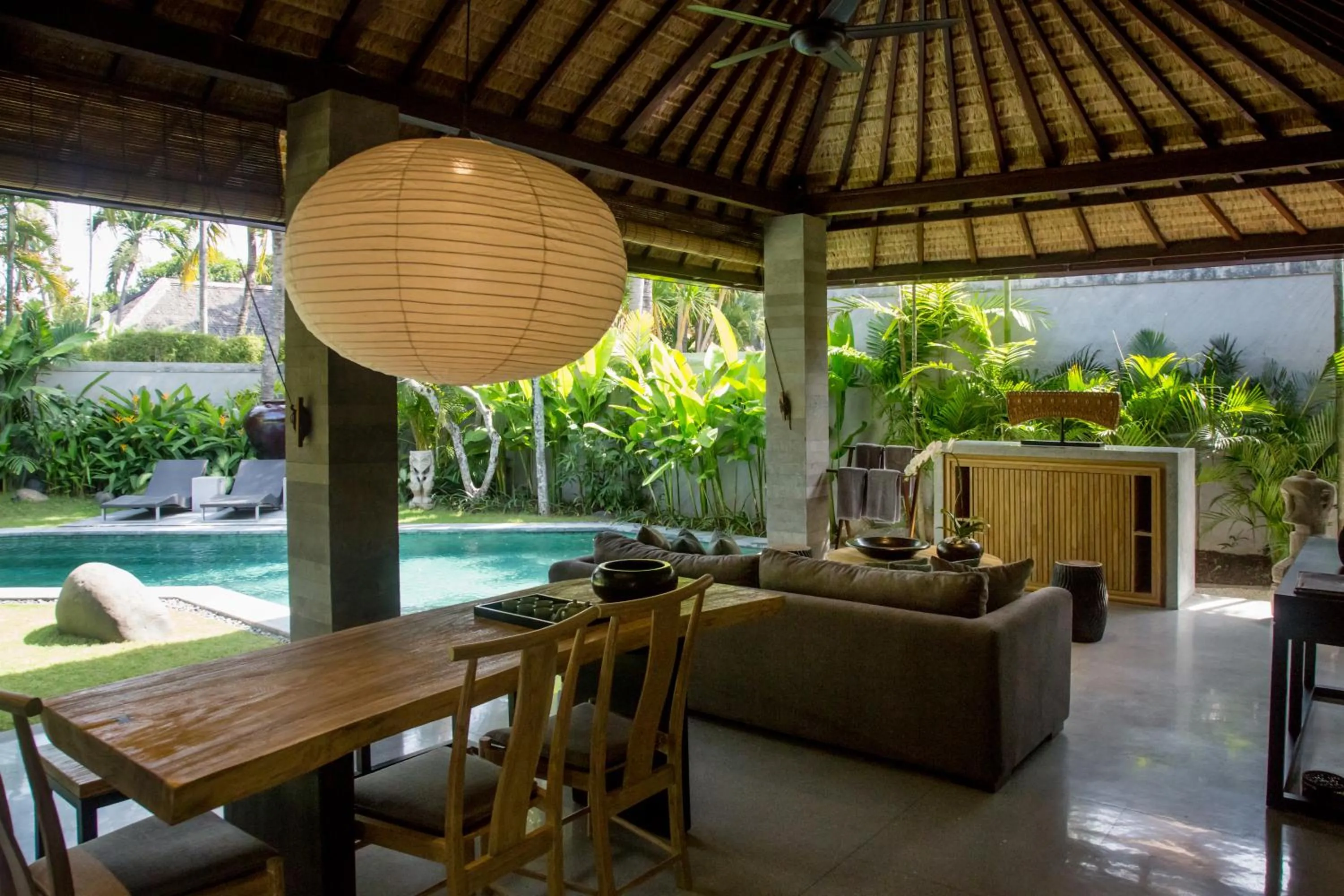 Living room in The Amala Boutique Retreat