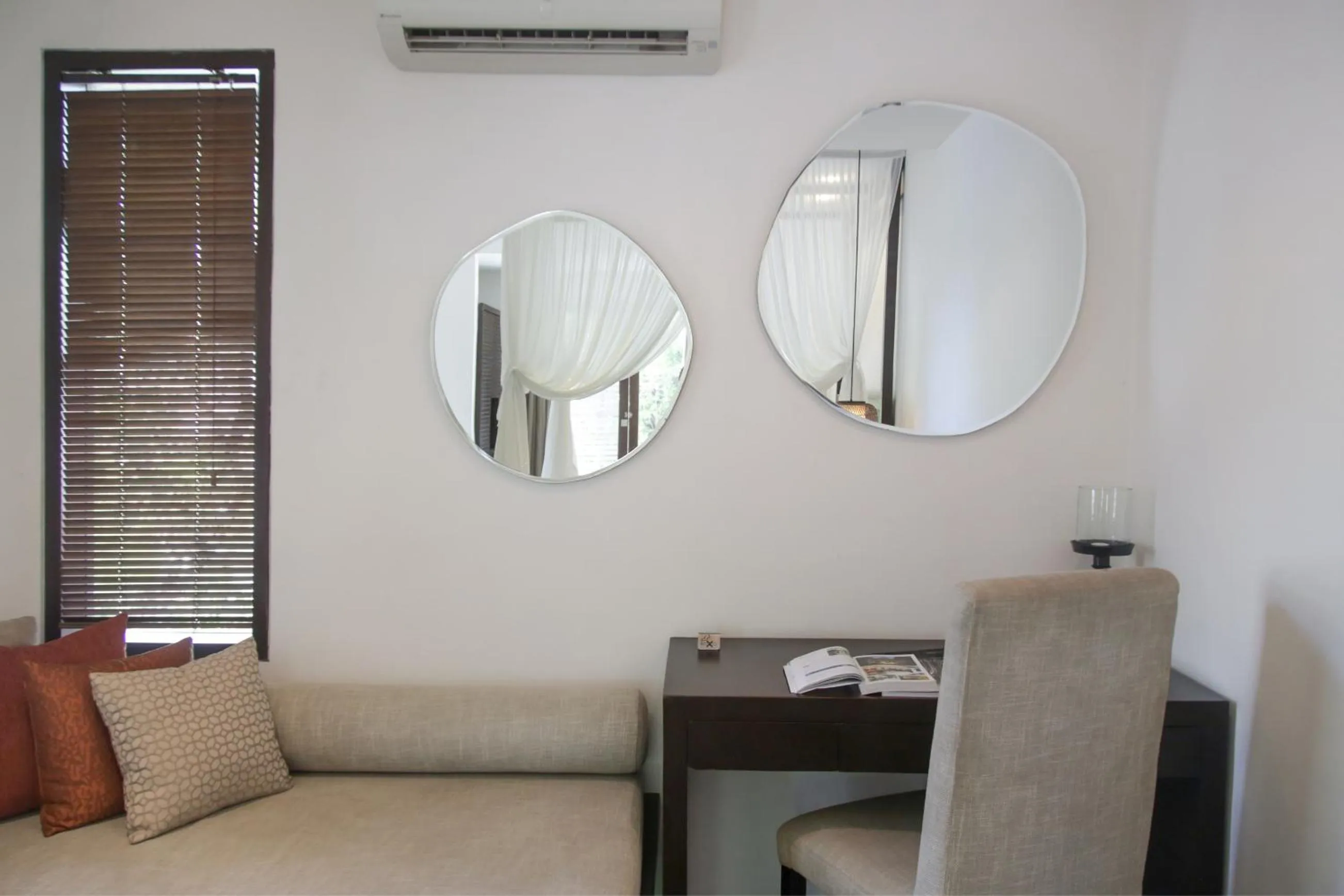 Seating area in The Amala Boutique Retreat