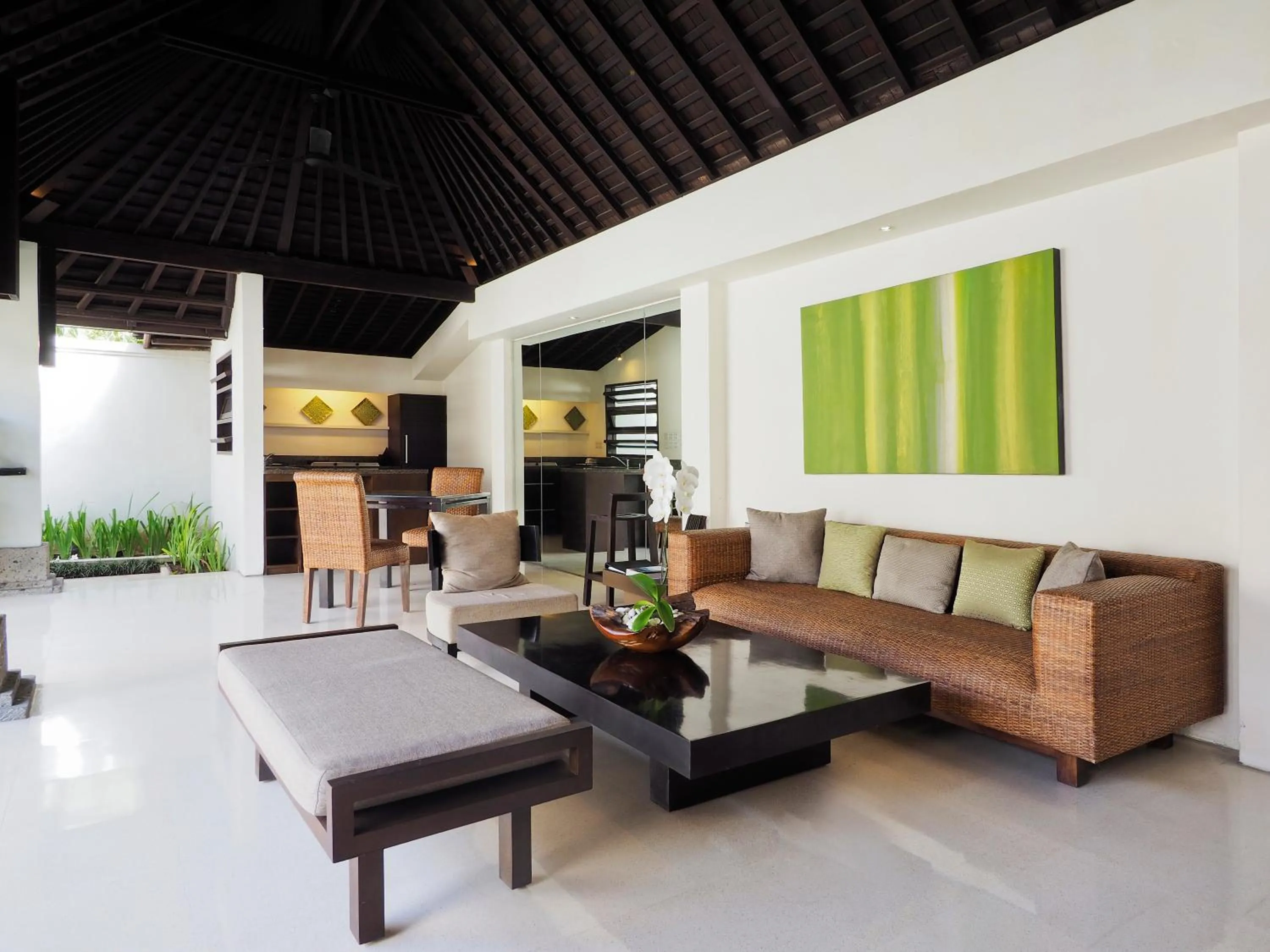 Living room in The Amala Boutique Retreat