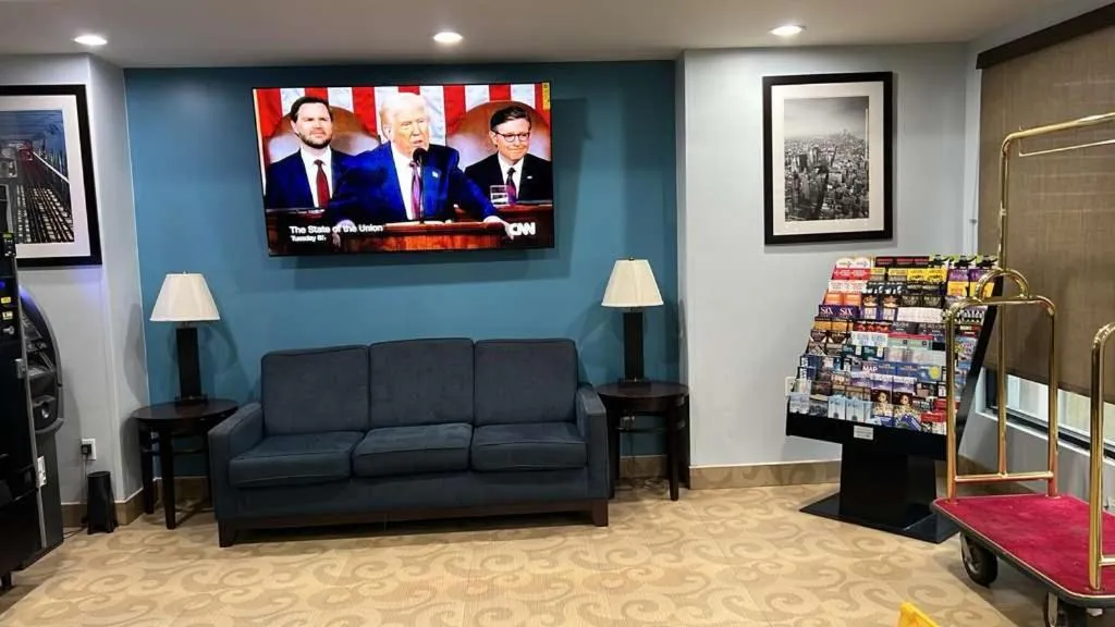 TV and multimedia in Days Inn by Wyndham Brooklyn Marine Park