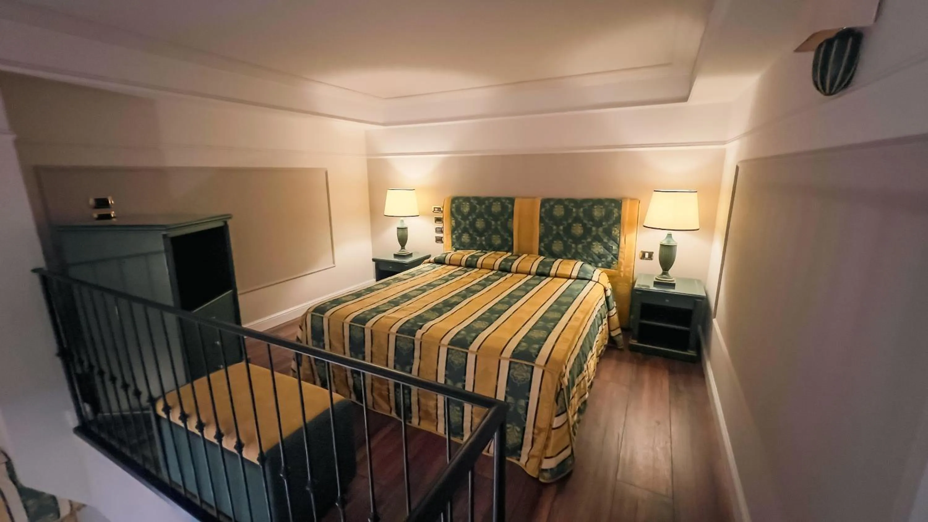 Bed in Altafiumara Resort & Spa