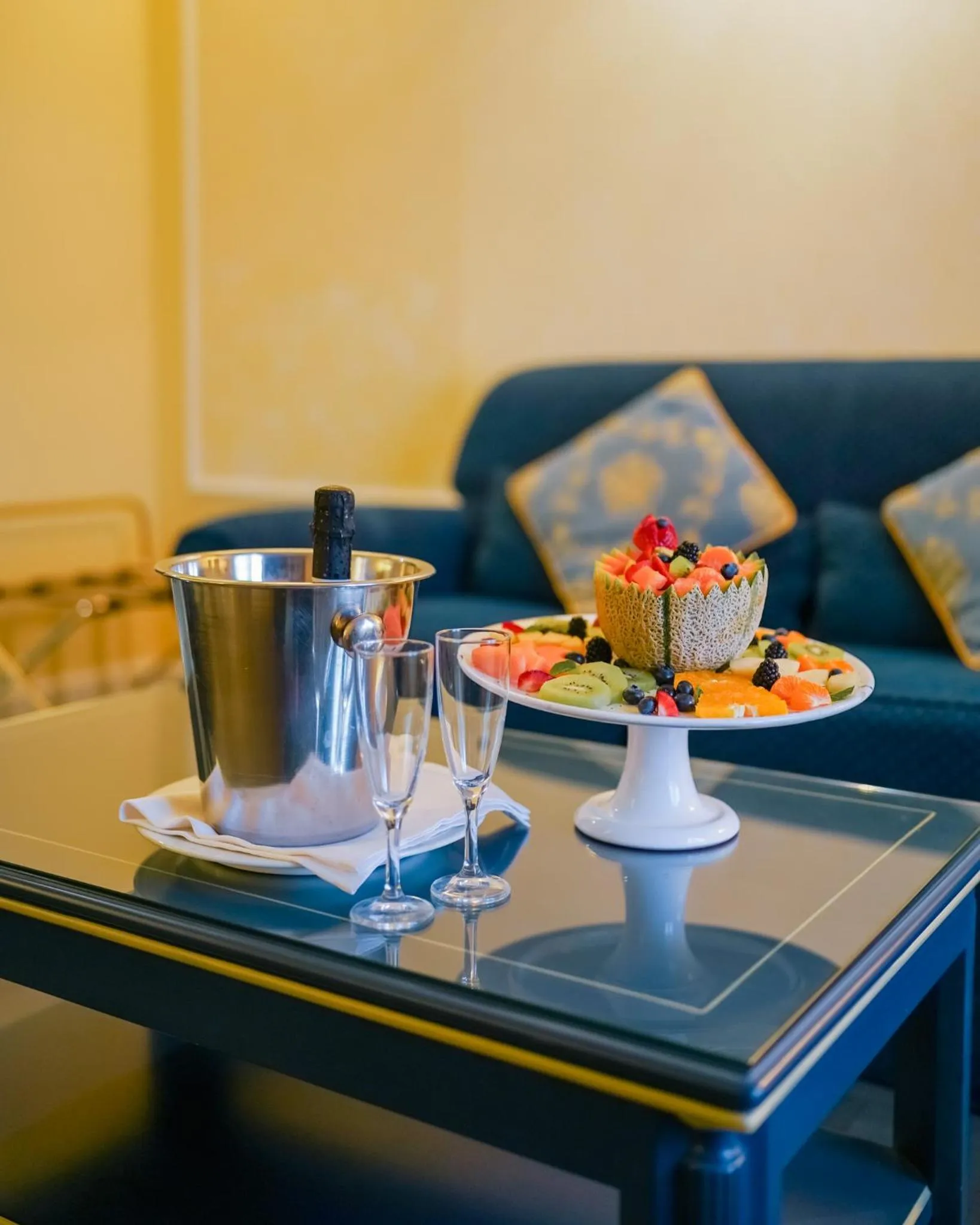 Living room in Altafiumara Resort & Spa