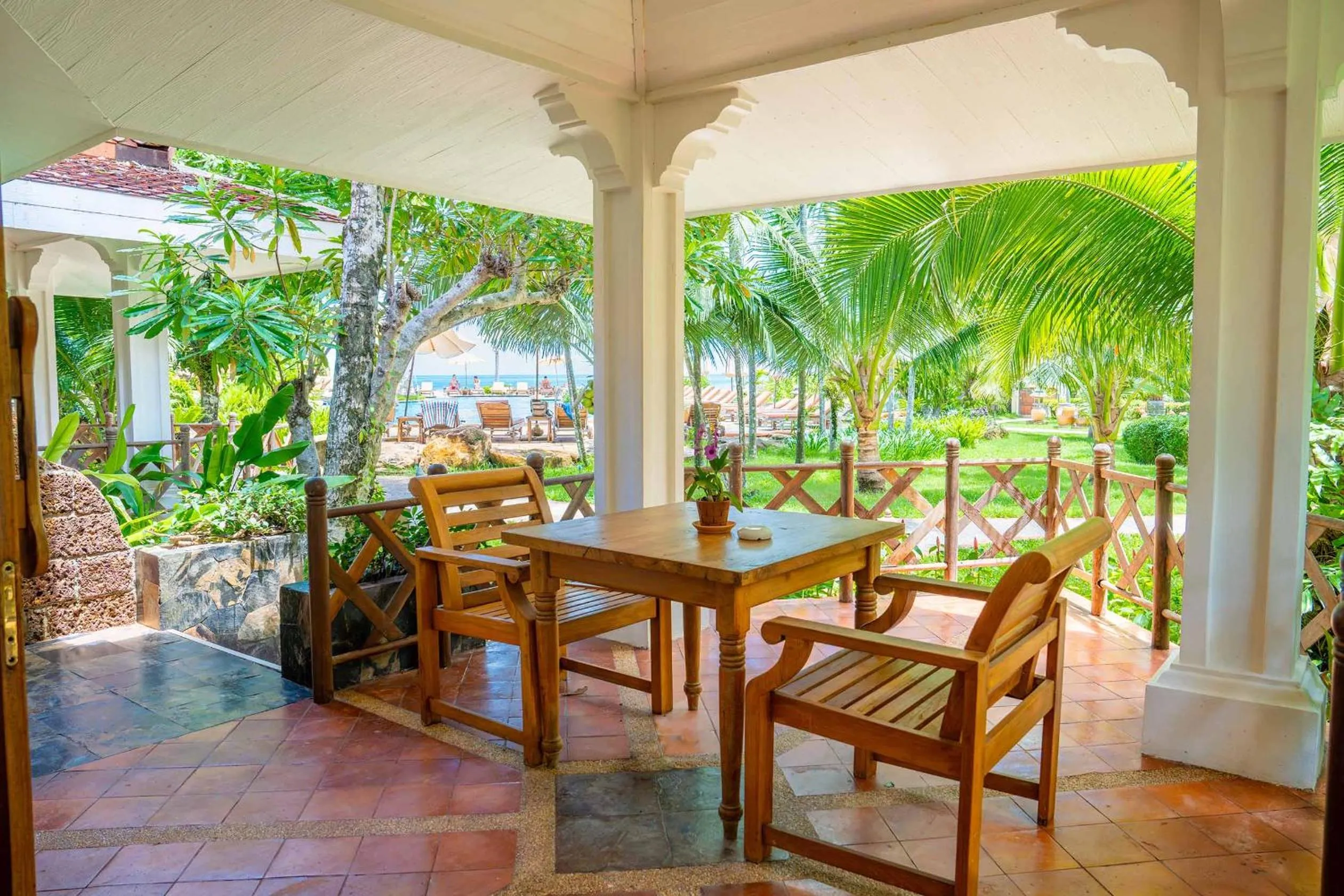 Balcony/Terrace in Santhiya Koh Chang Resort