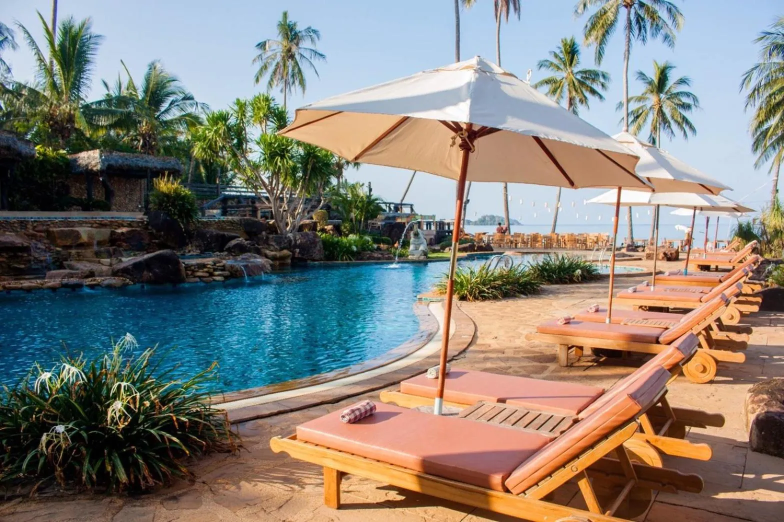 Sea view in Santhiya Koh Chang Resort