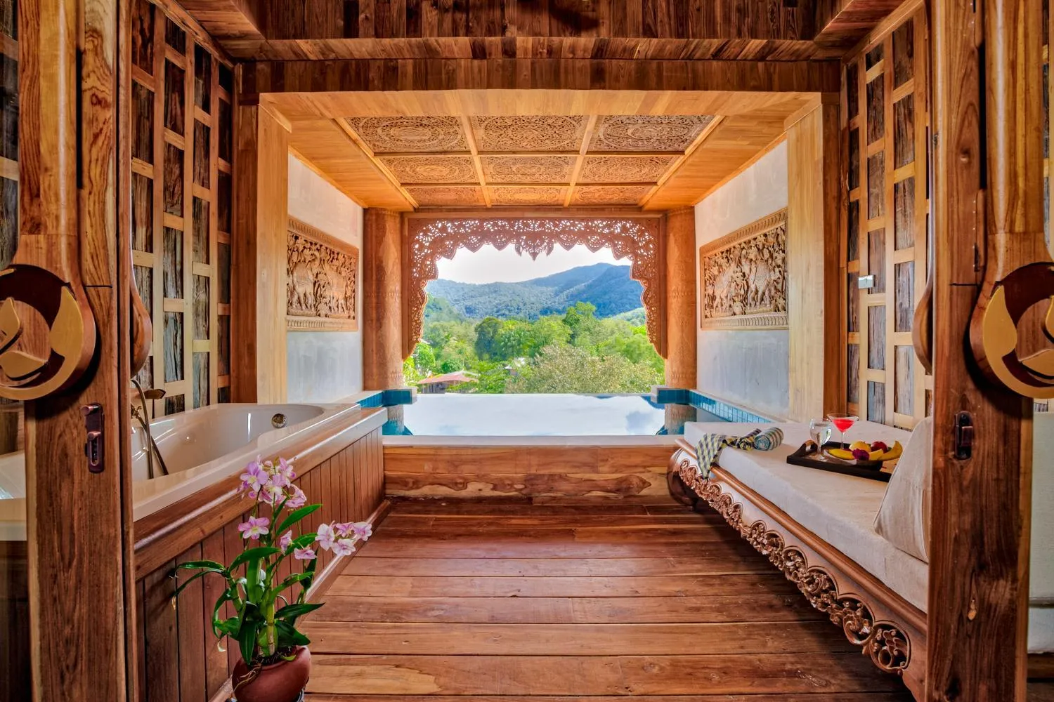 Property building in Santhiya Koh Chang Resort