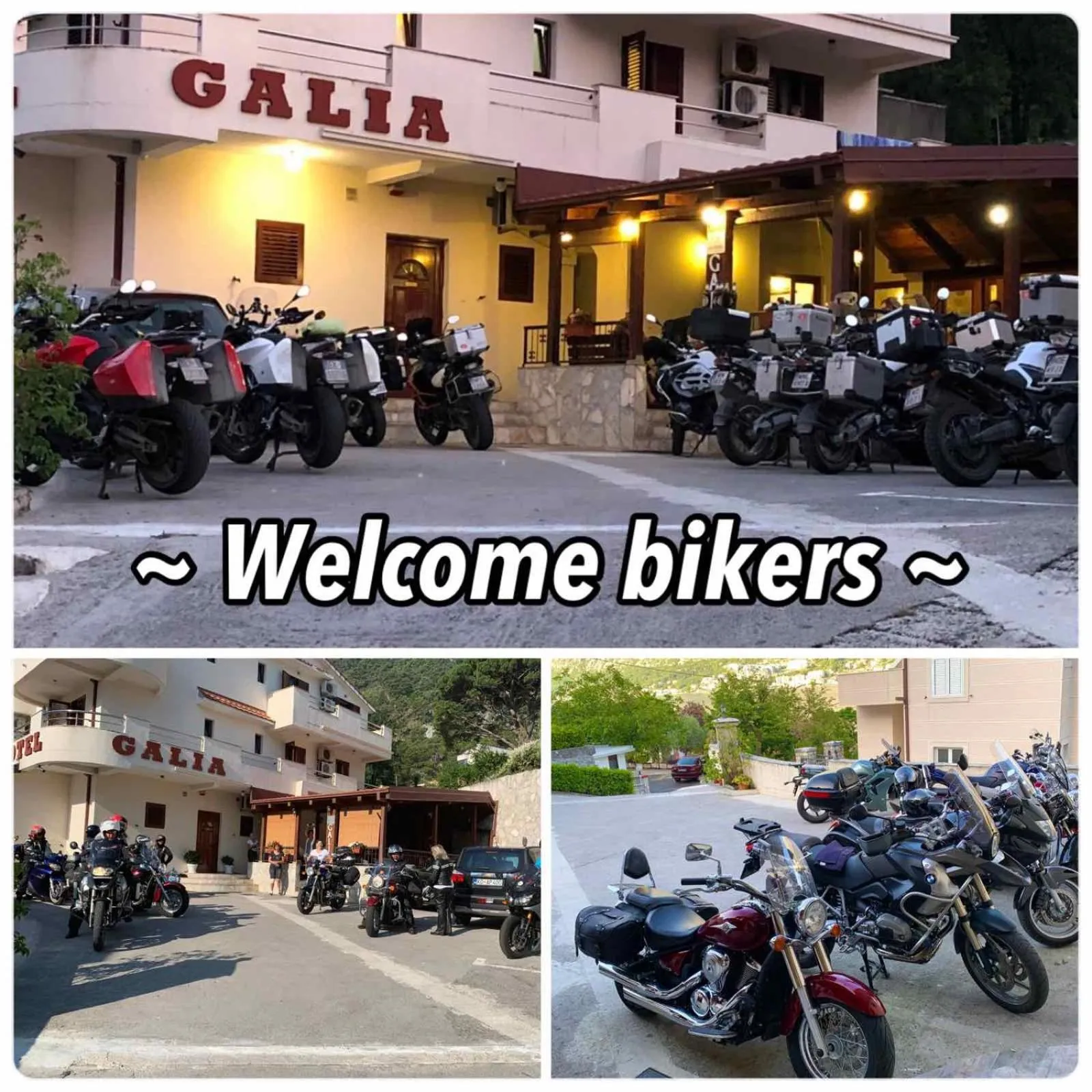 Parking in Hotel Galia