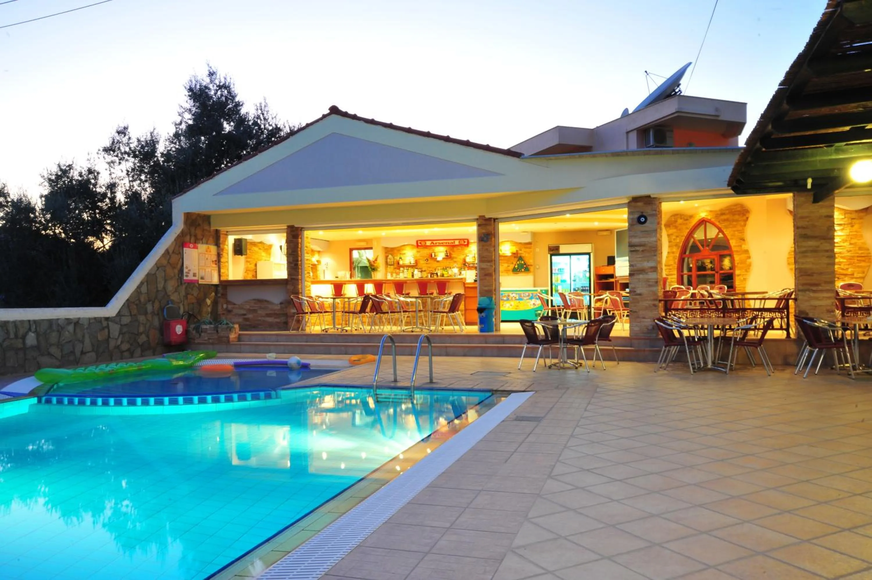 Swimming pool in Argiro Village