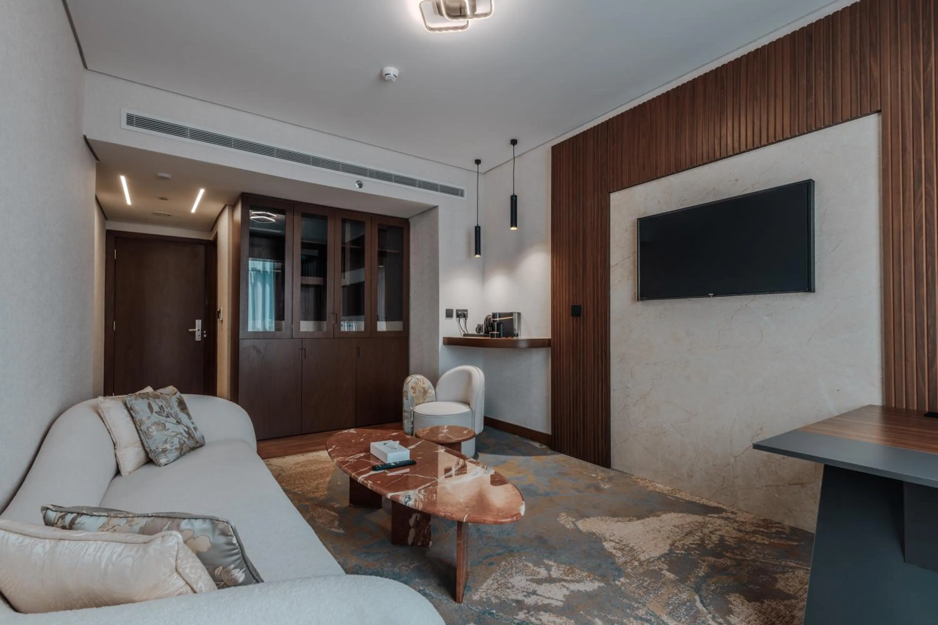 Seating area in Kuwait Continental Hotel