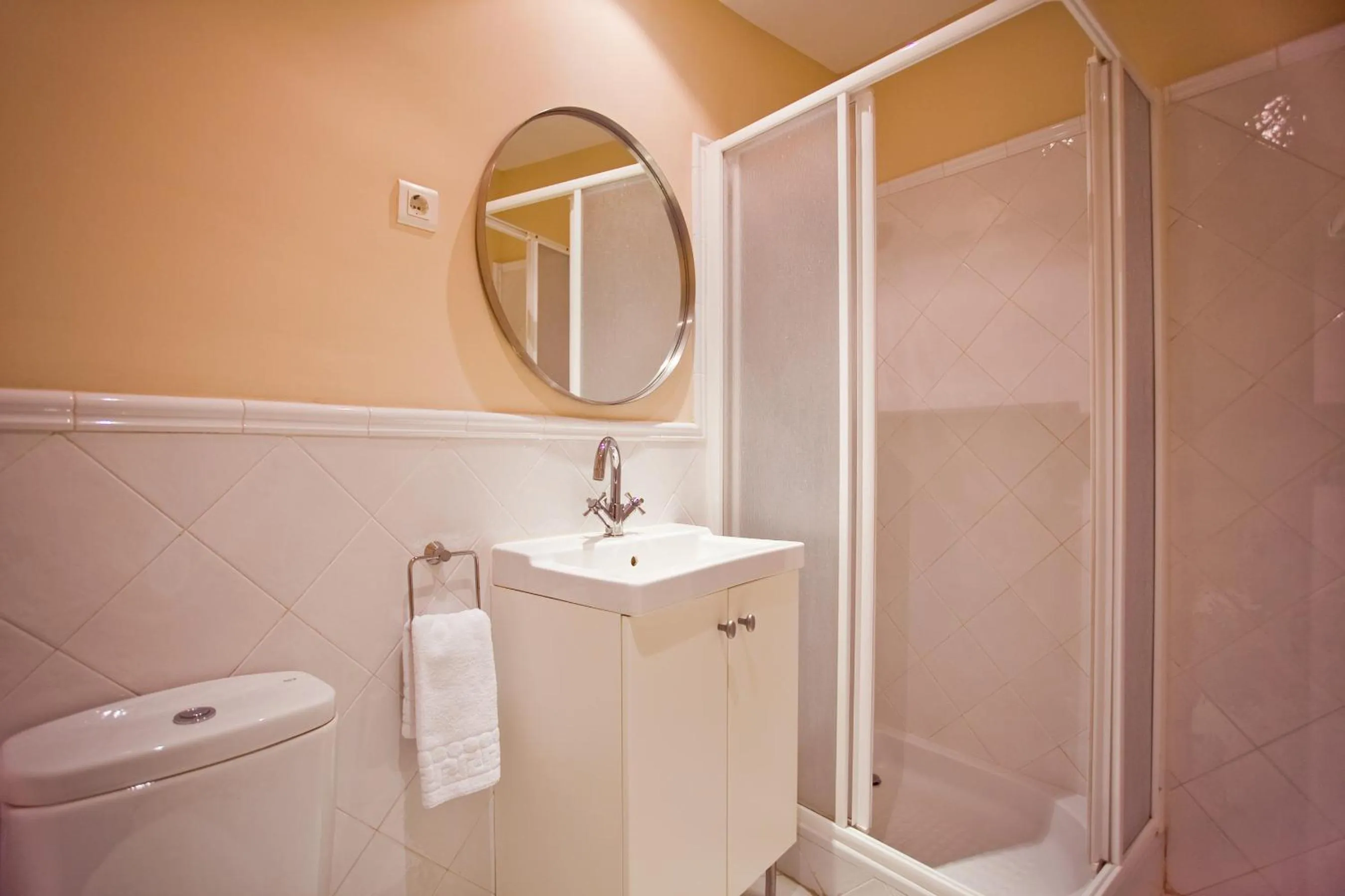 Shower in Apartment in the Centre