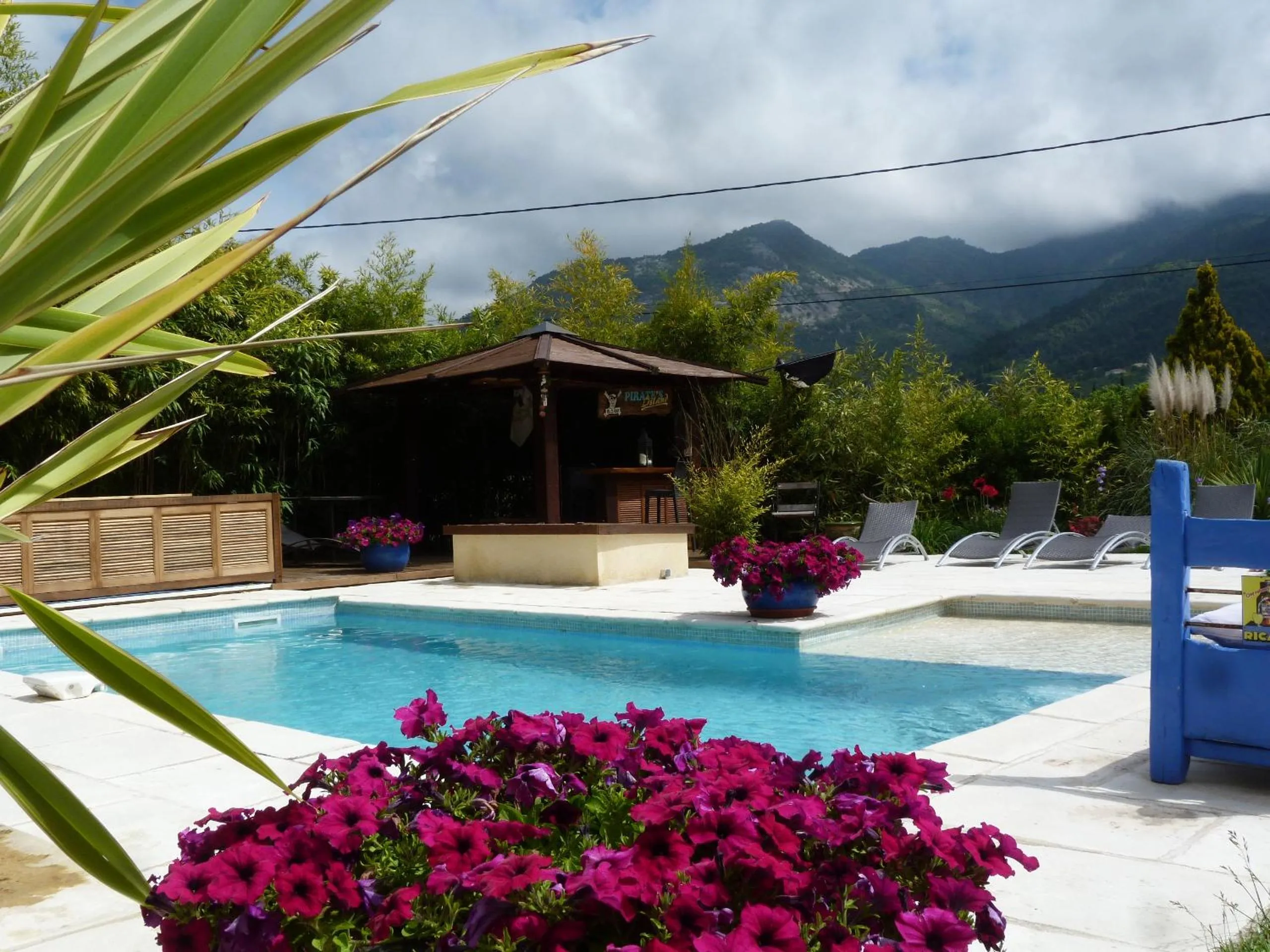 Natural landscape in Les Bambous B&B