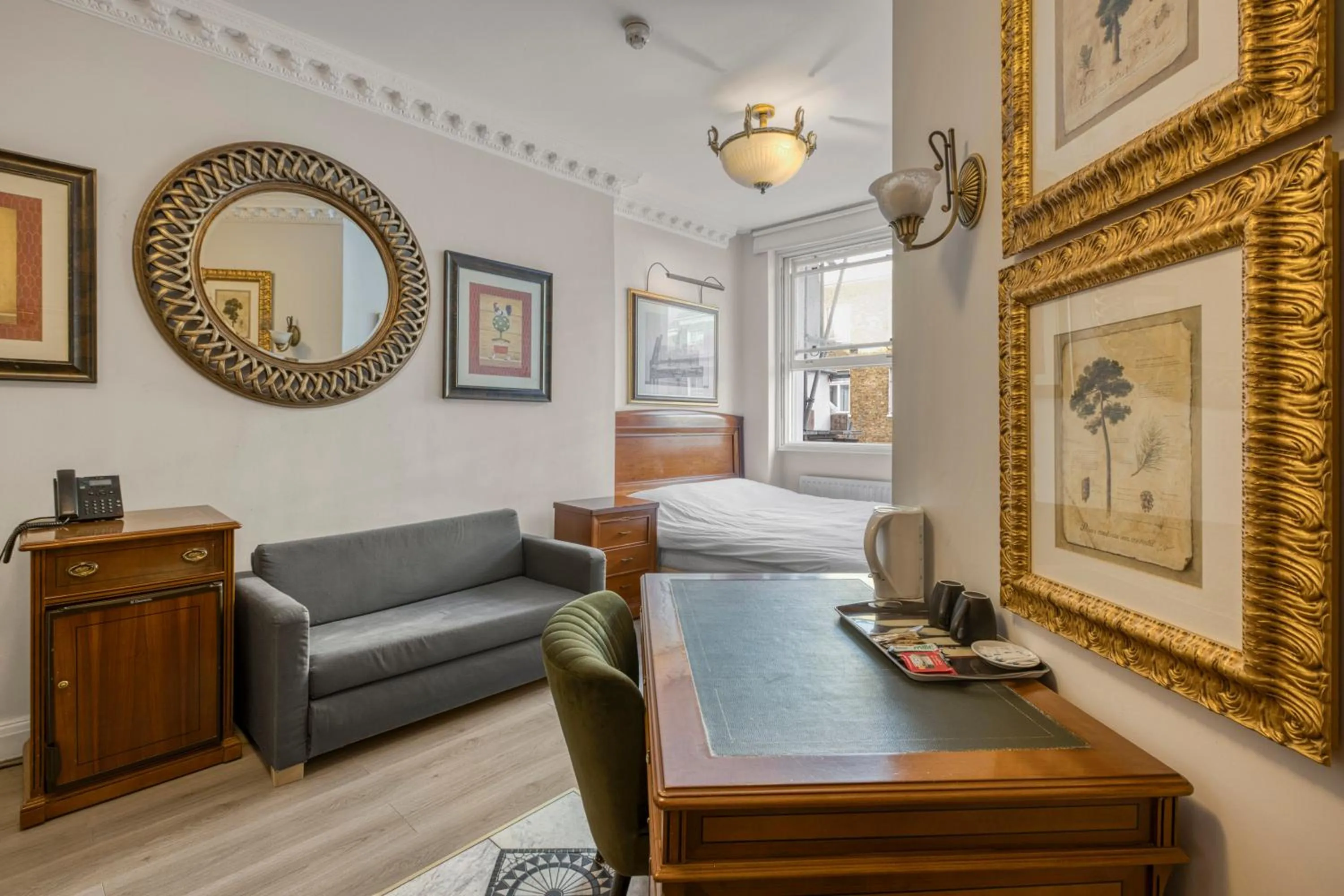 Bed in Opulence Boutique Hotel