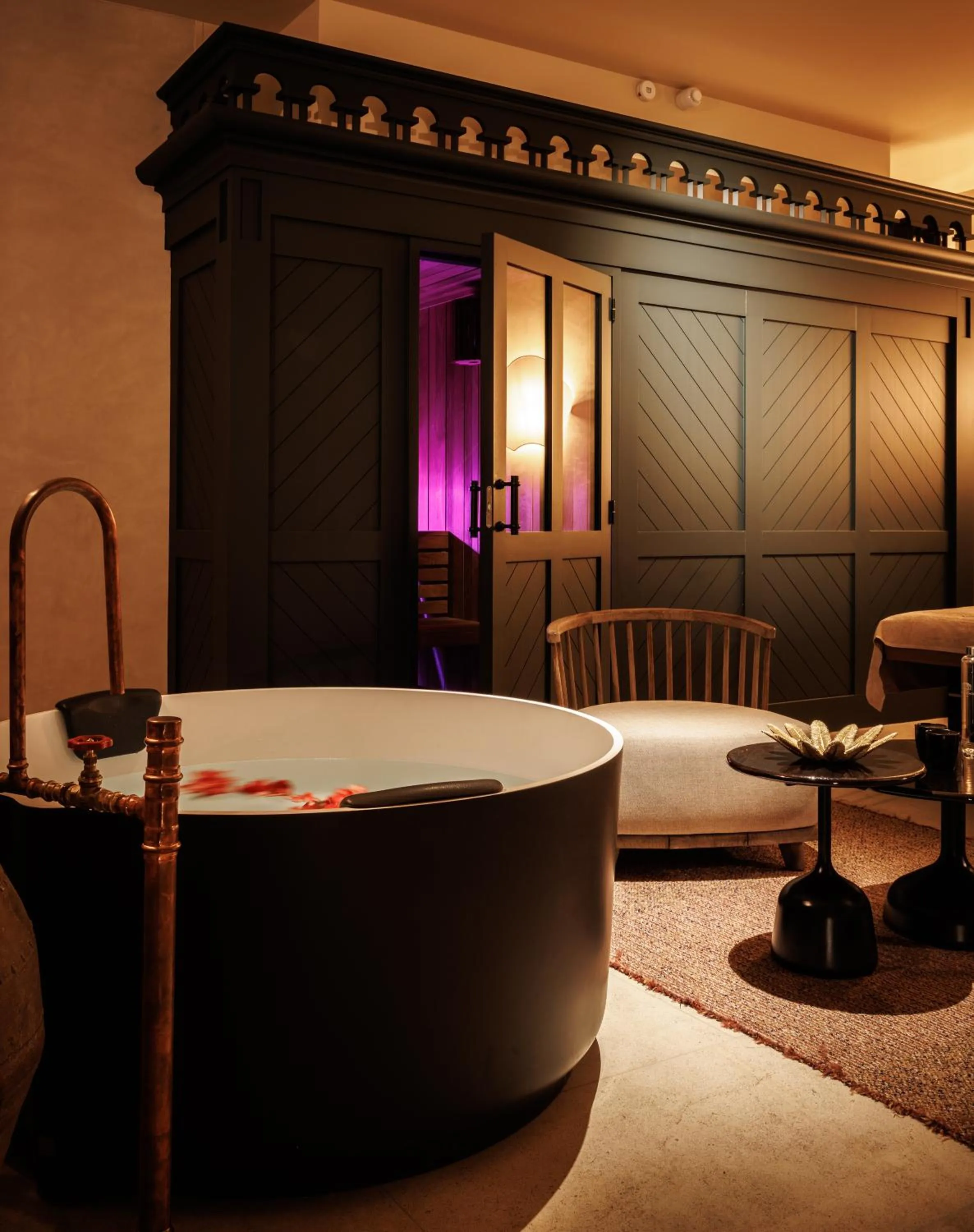 Sauna in Domaine de Locguénolé & Spa - Relais & Chateaux