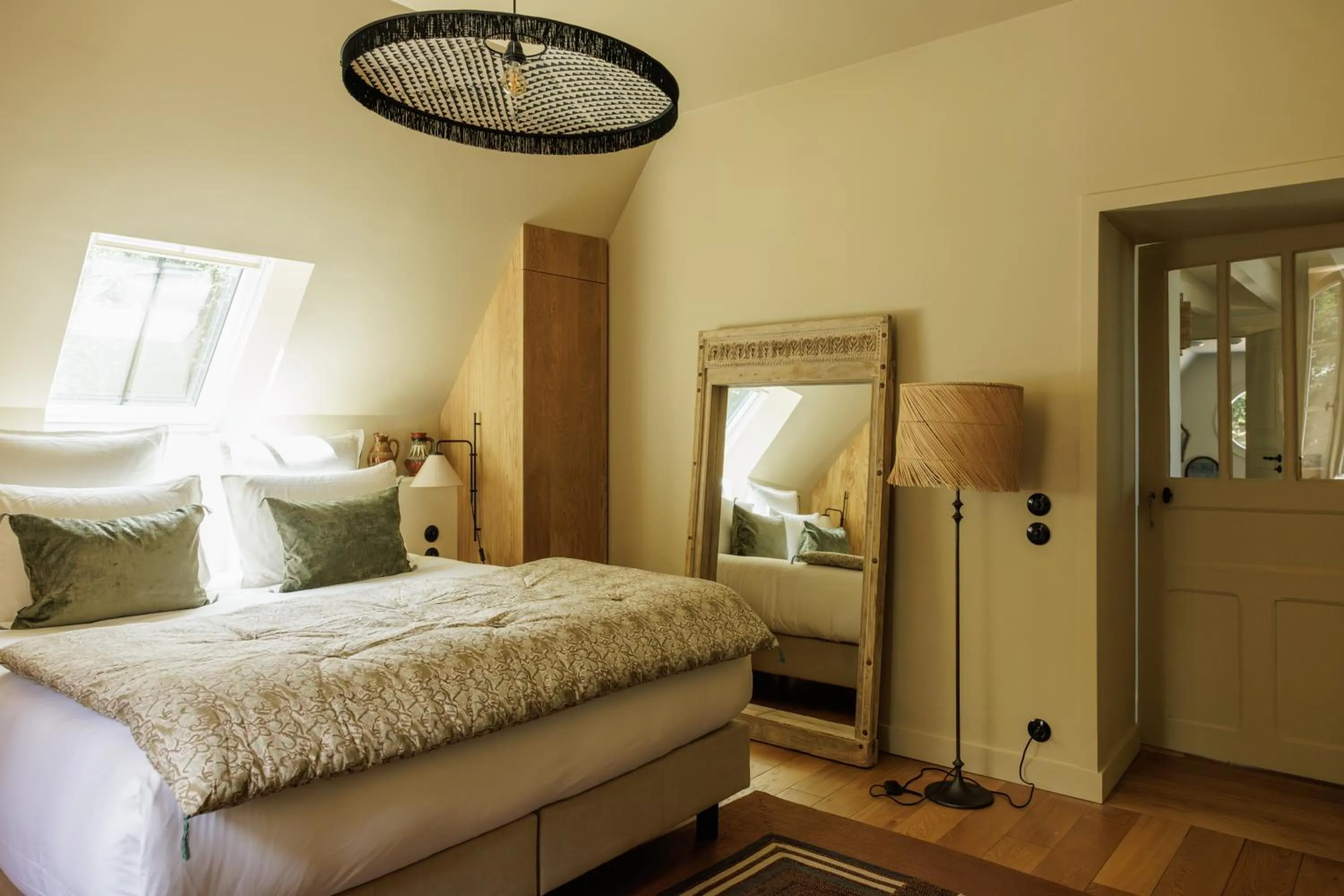 Photo of the whole room, Bed in Domaine de Locguénolé & Spa - Relais & Chateaux