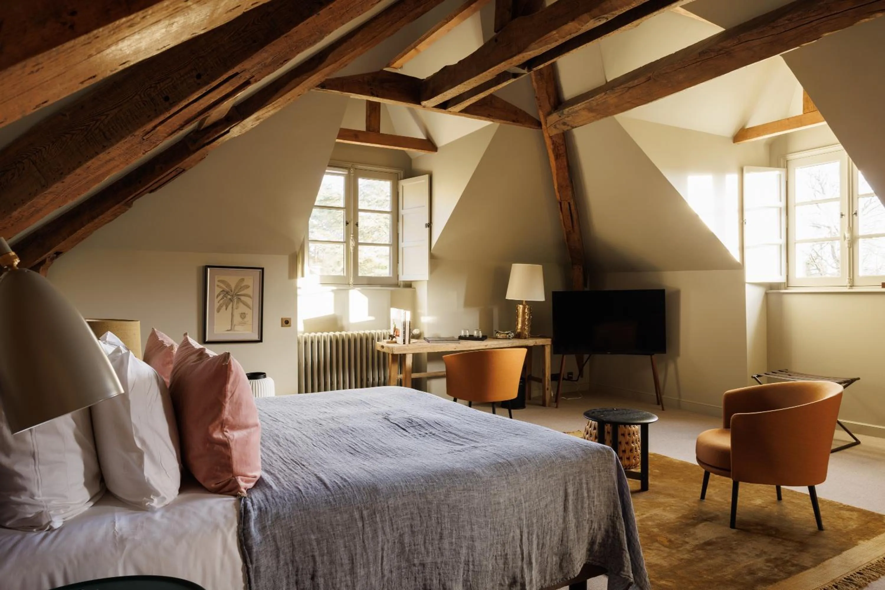 Photo of the whole room, Bed in Domaine de Locguénolé & Spa - Relais & Chateaux