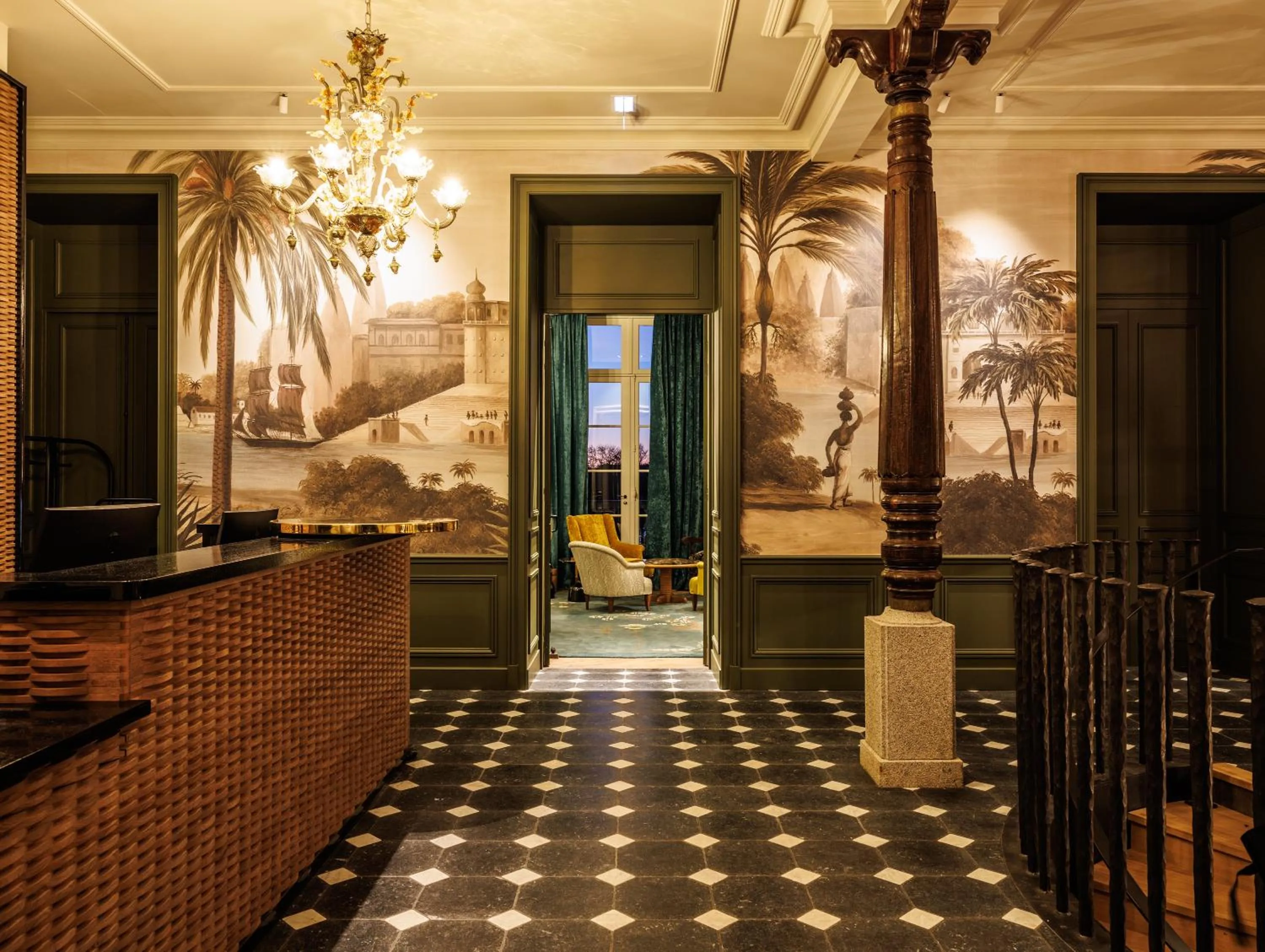 Lobby or reception in Domaine de Locguénolé & Spa - Relais & Chateaux