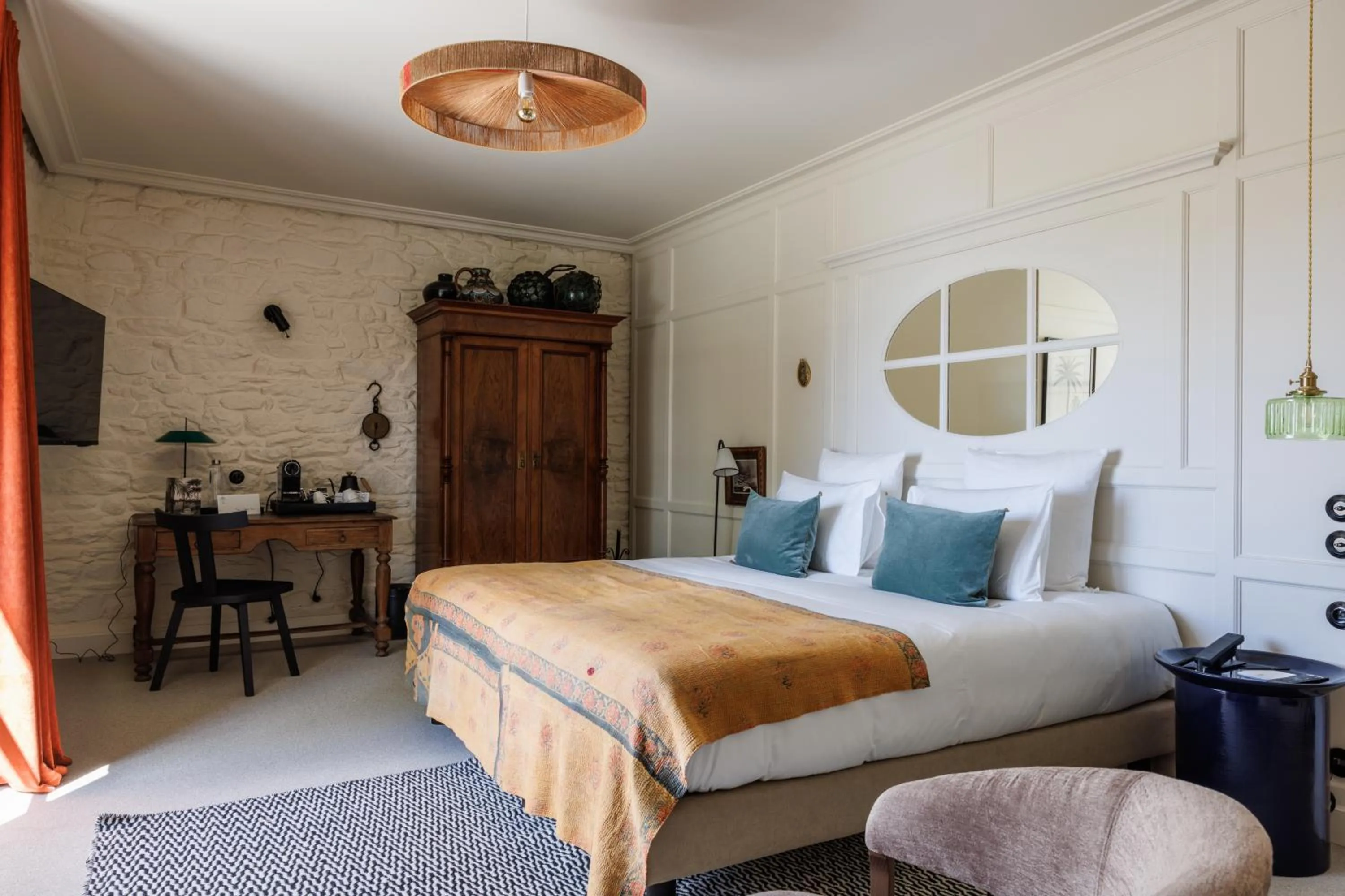 Photo of the whole room, Bed in Domaine de Locguénolé & Spa - Relais & Chateaux