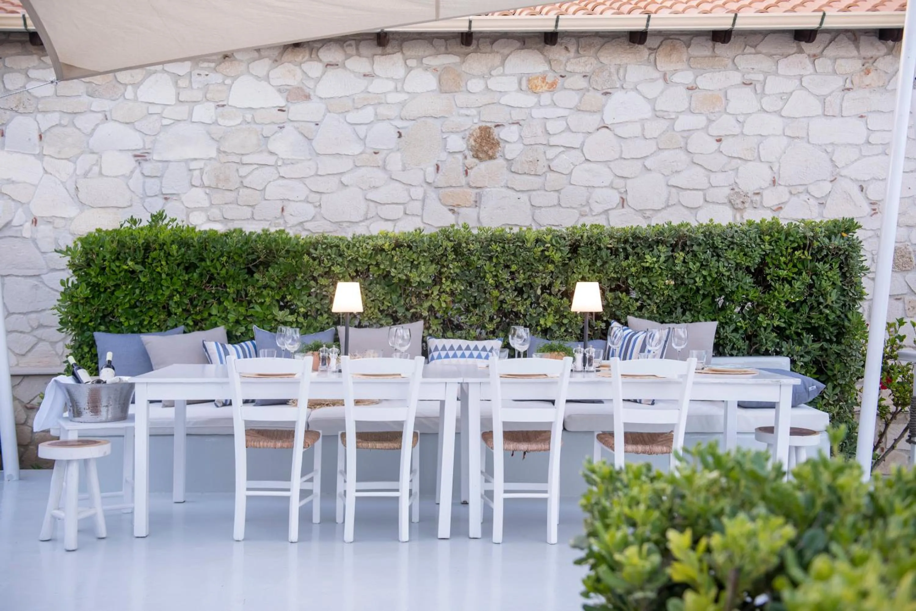 Dining area in White Suites Resort- Adults Only Hotel