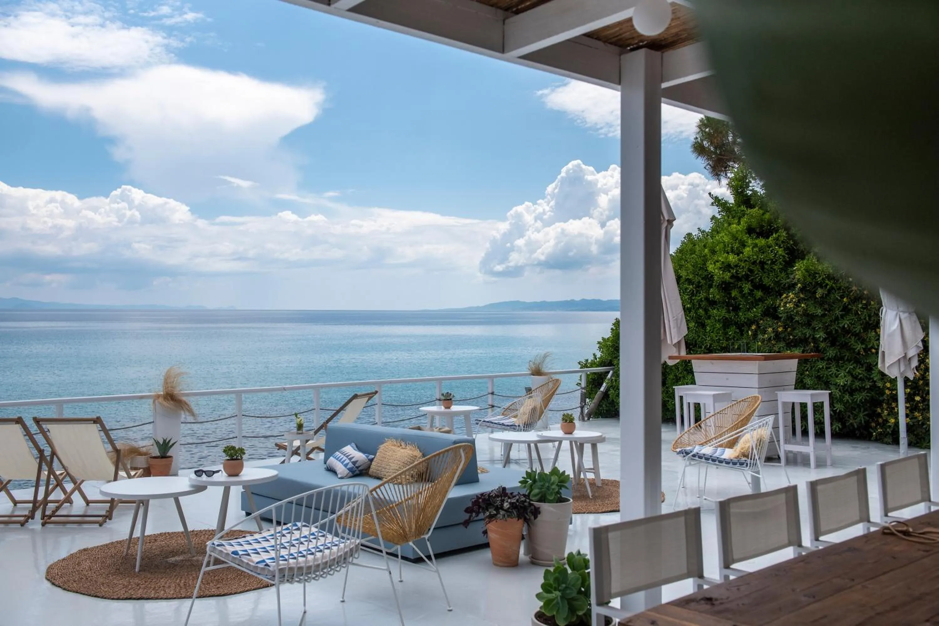 Patio in White Suites Resort- Adults Only Hotel