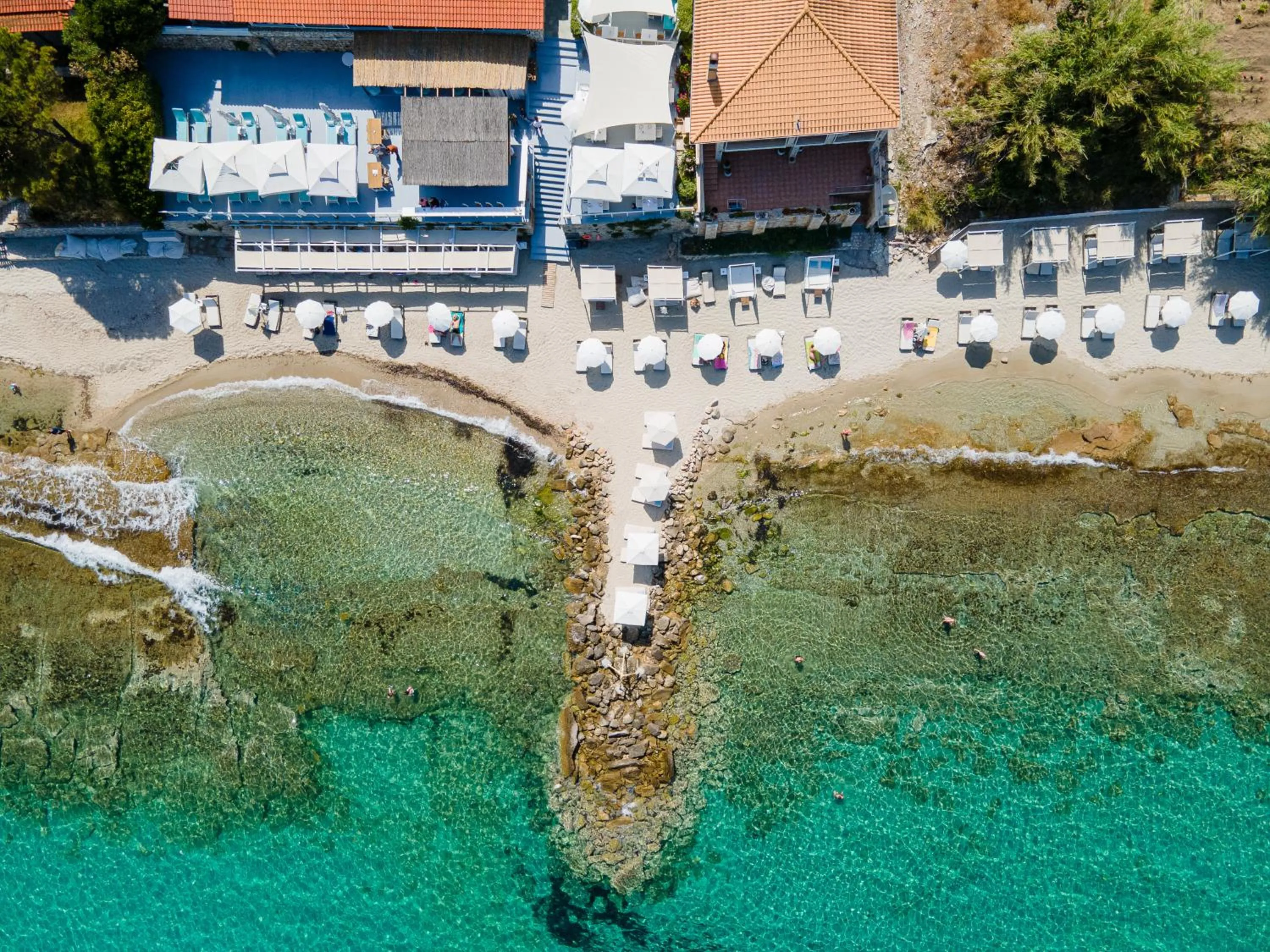 Bird's eye view in White Suites Resort- Adults Only Hotel