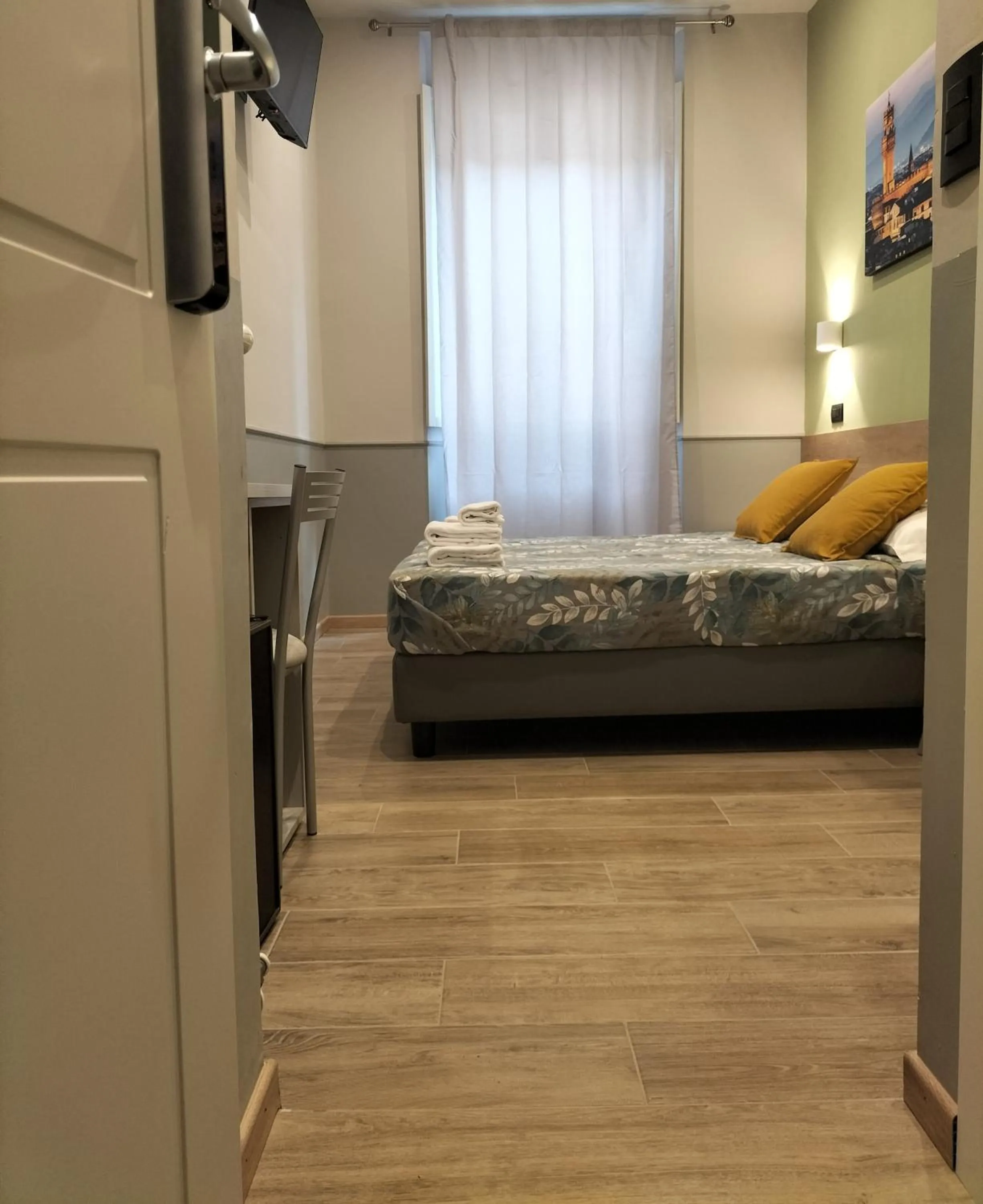 Bed in Hotel Camilla Guelfa